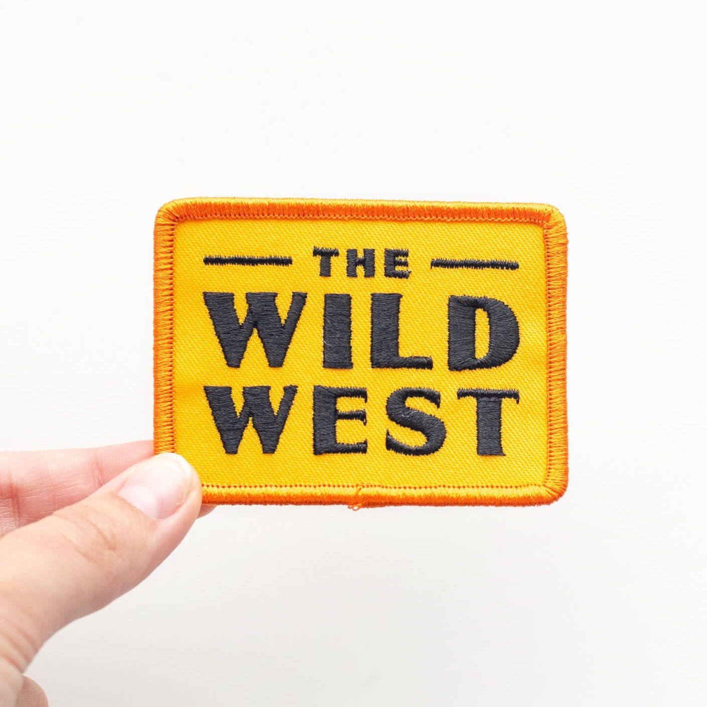 "The Wild West" Embroidered Iron on Patch - Wander Together Outfitters