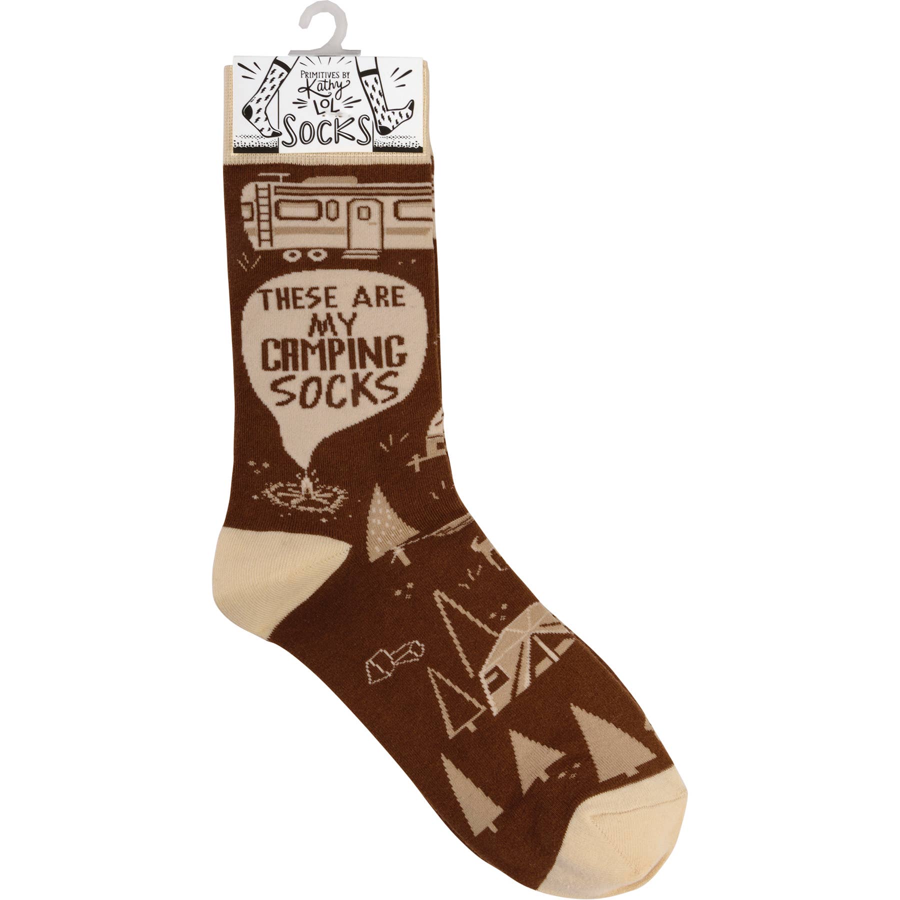 “These Are My Camping Socks” Unisex Socks - Wander Together Outfitters