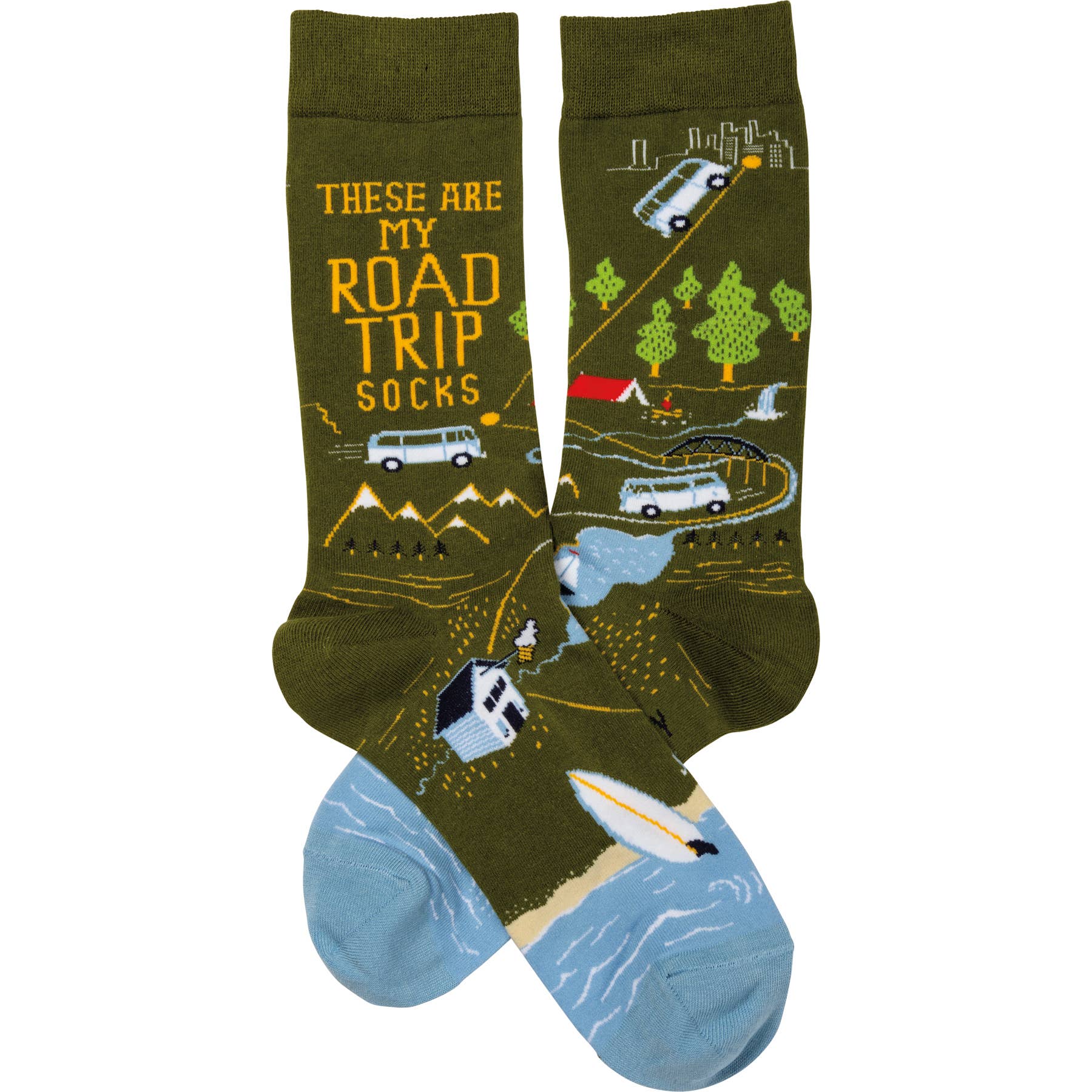 "These Are My Road Trip" Unisex Socks - Wander Together Outfitters