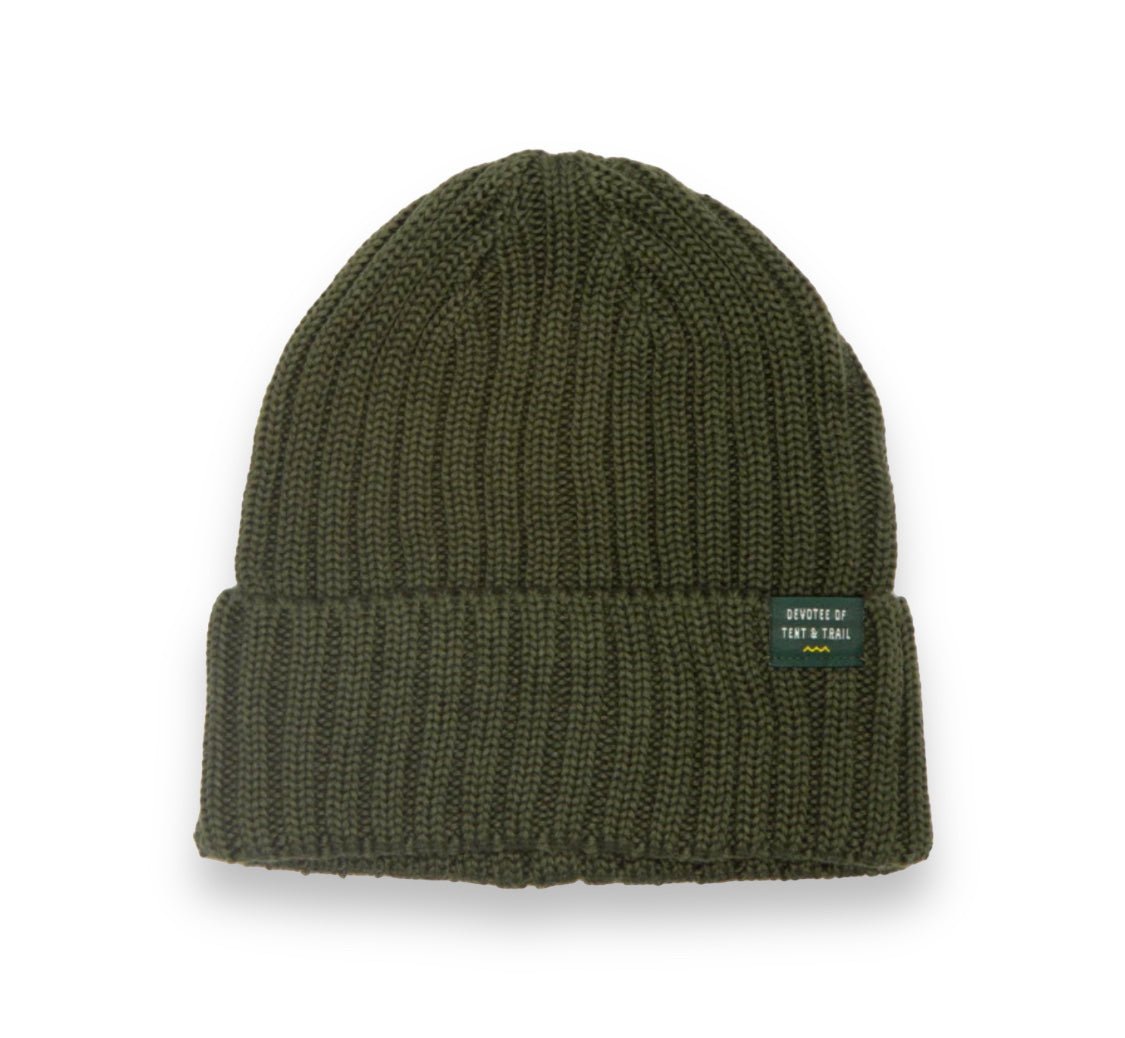 Thick, Knitted Beanie Devotee to Tent & Trail - Wander Together Outfitters