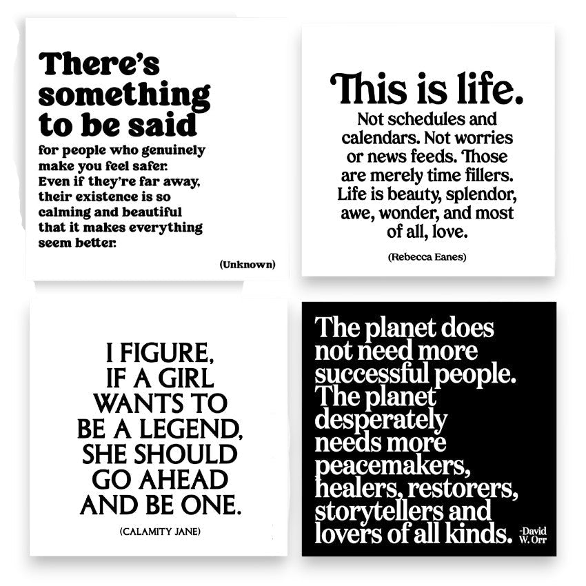"This Is Life. Not Schedules and Calendars..."Magnet - Wander Together Outfitters