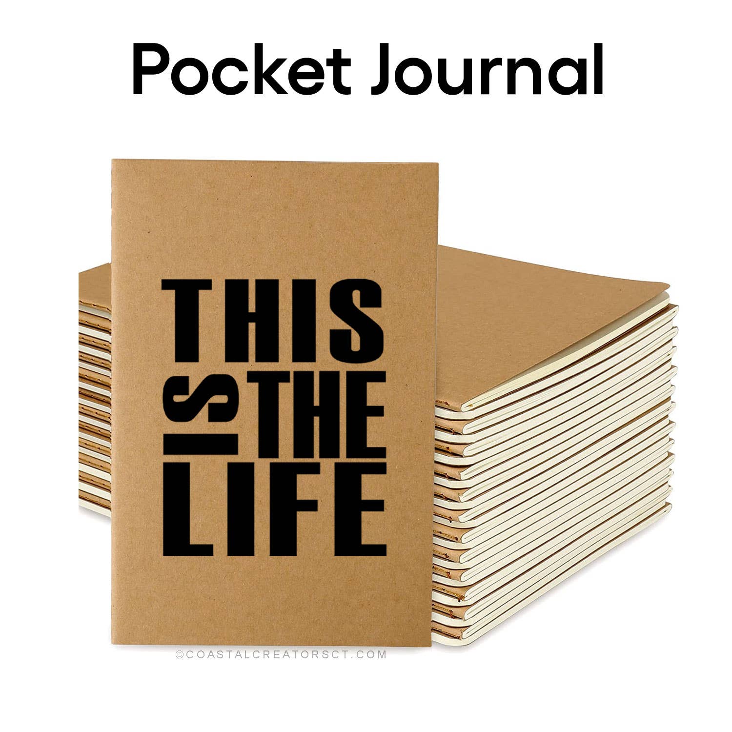 "This is the Life" 48 - Page Pocket Journal Notebook - Wander Together Outfitters