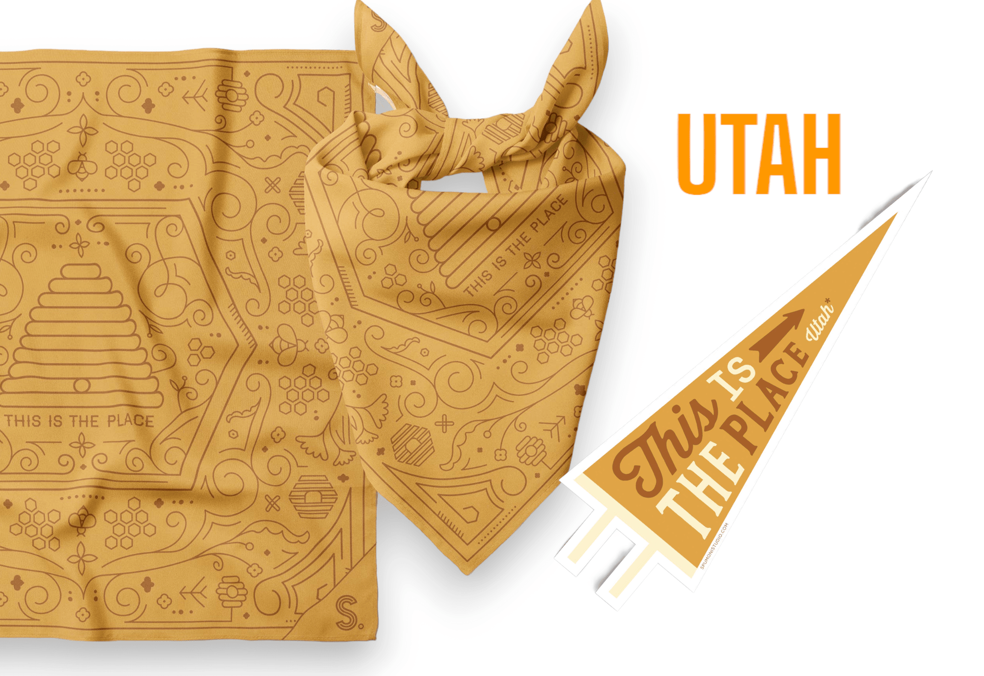 “This is the Place” Utah Sticker - Wander Together Outfitters