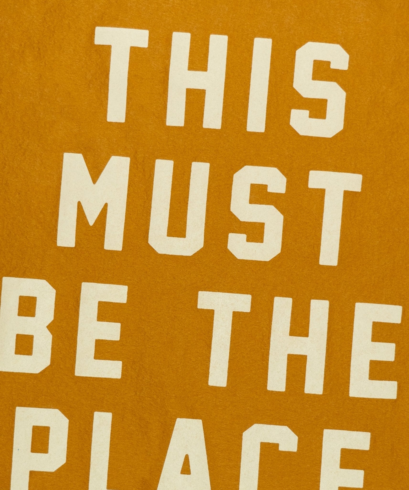 “This Must Be The Place” Camp Flag - Wander Together Outfitters