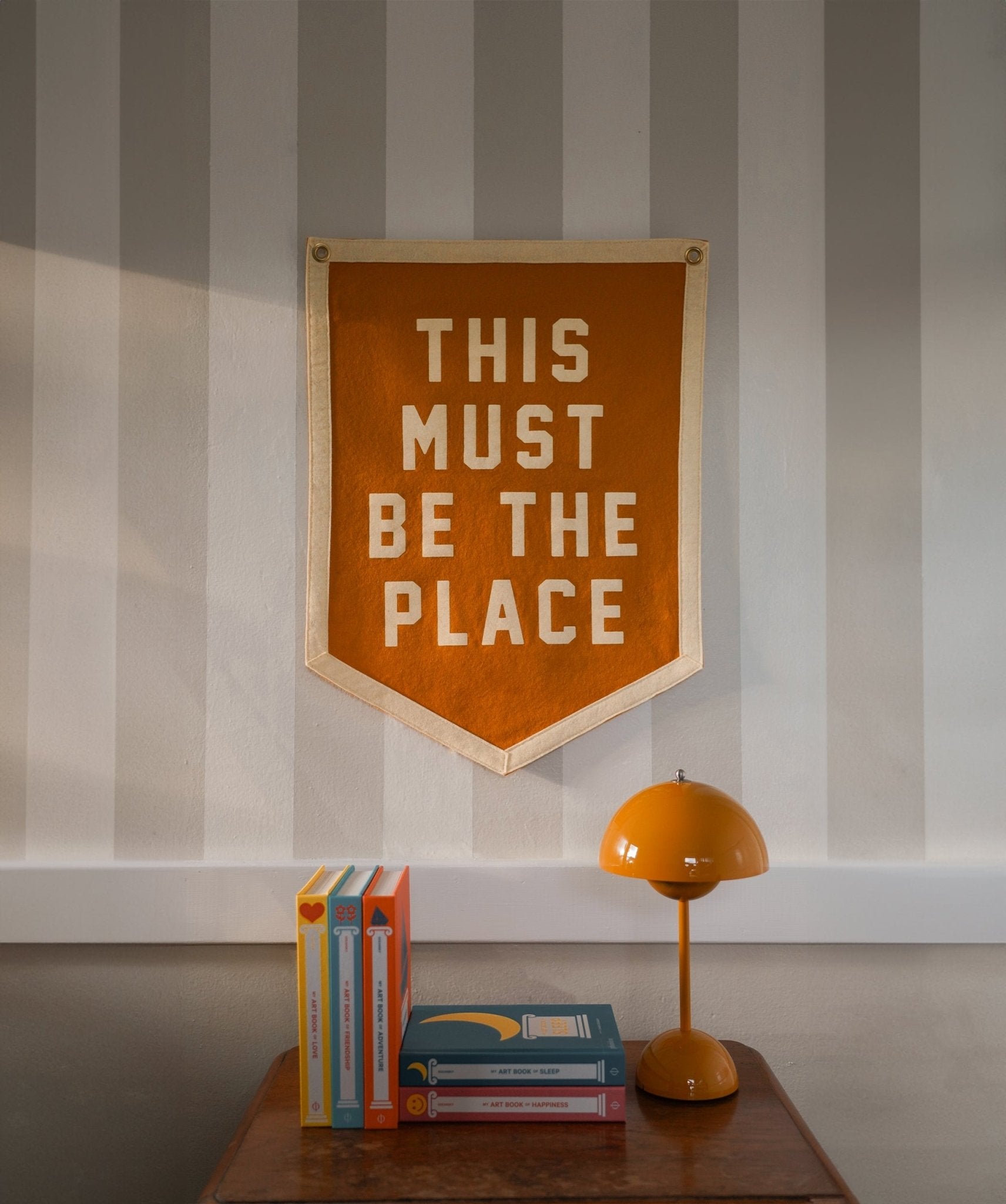 “This Must Be The Place” Camp Flag - Wander Together Outfitters