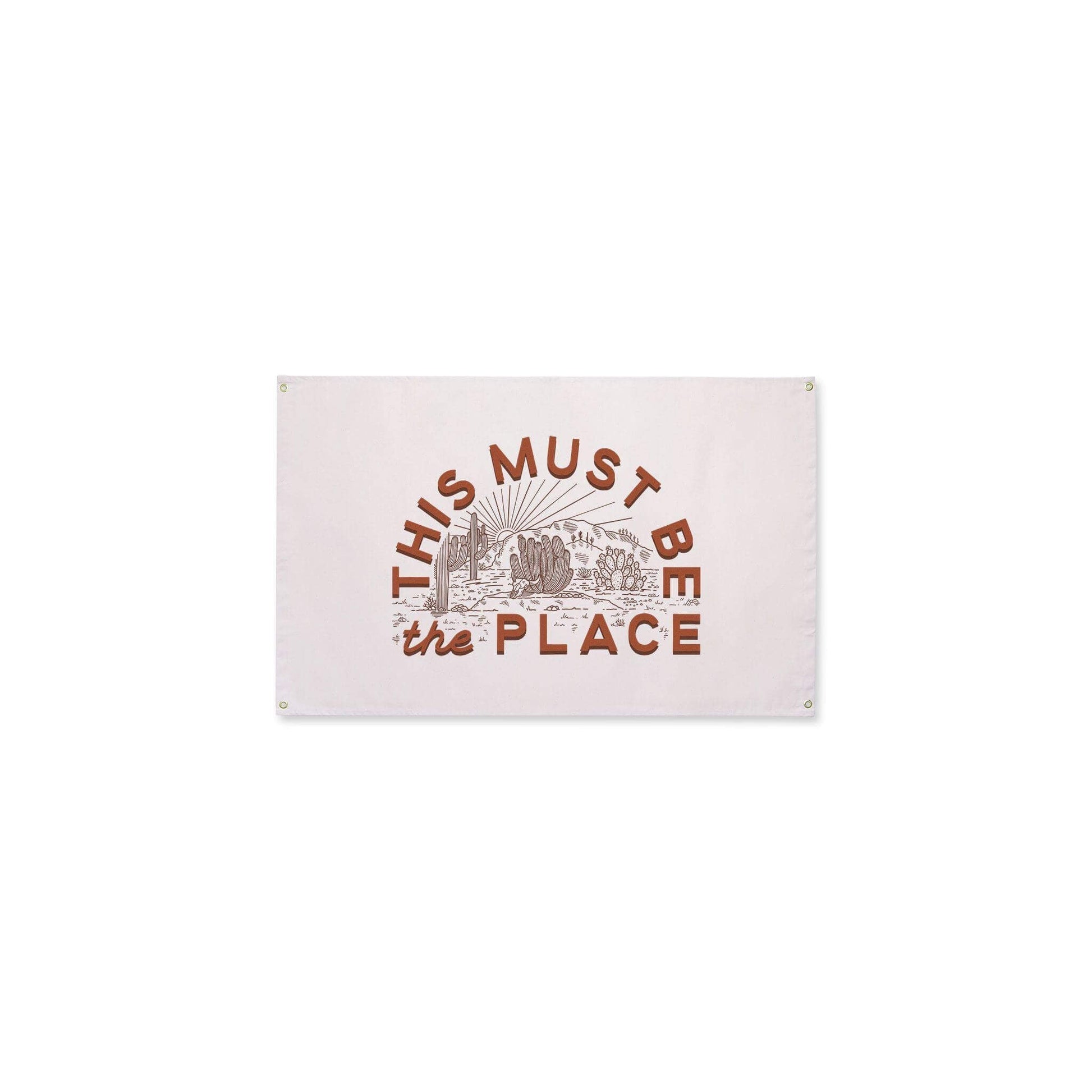 This Must Be The Place Canvas Flag - Wander Together Outfitters