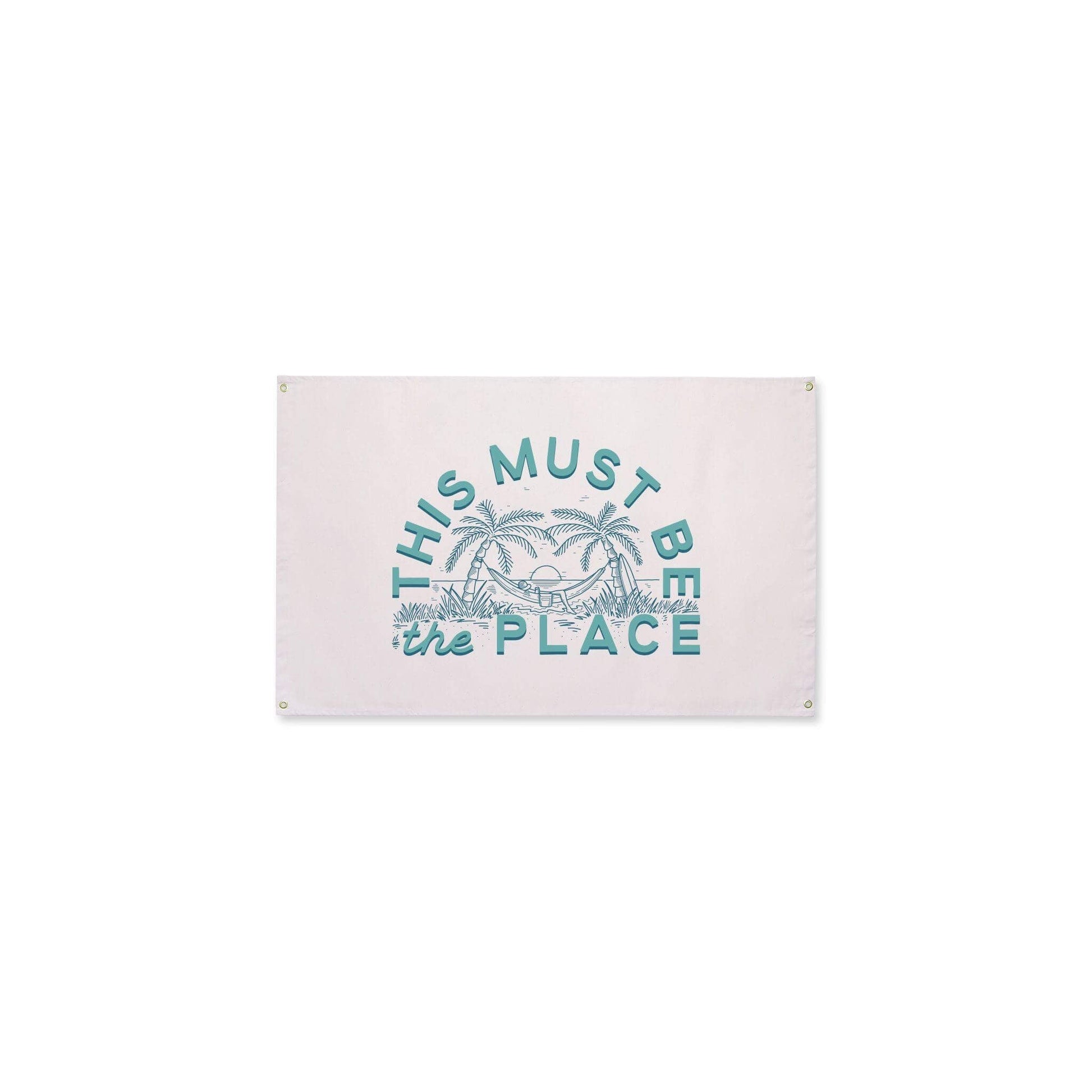 This Must Be The Place Canvas Flag - Wander Together Outfitters