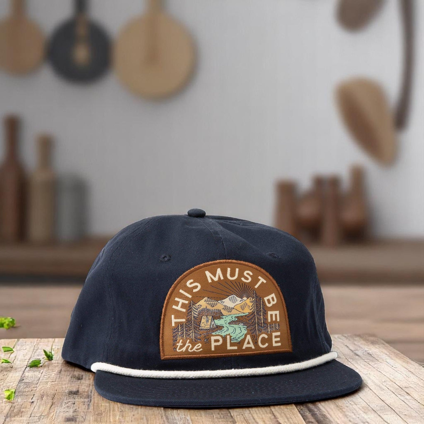 "This Must Be The Place" Hat (Mountains) - Wander Together Outfitters