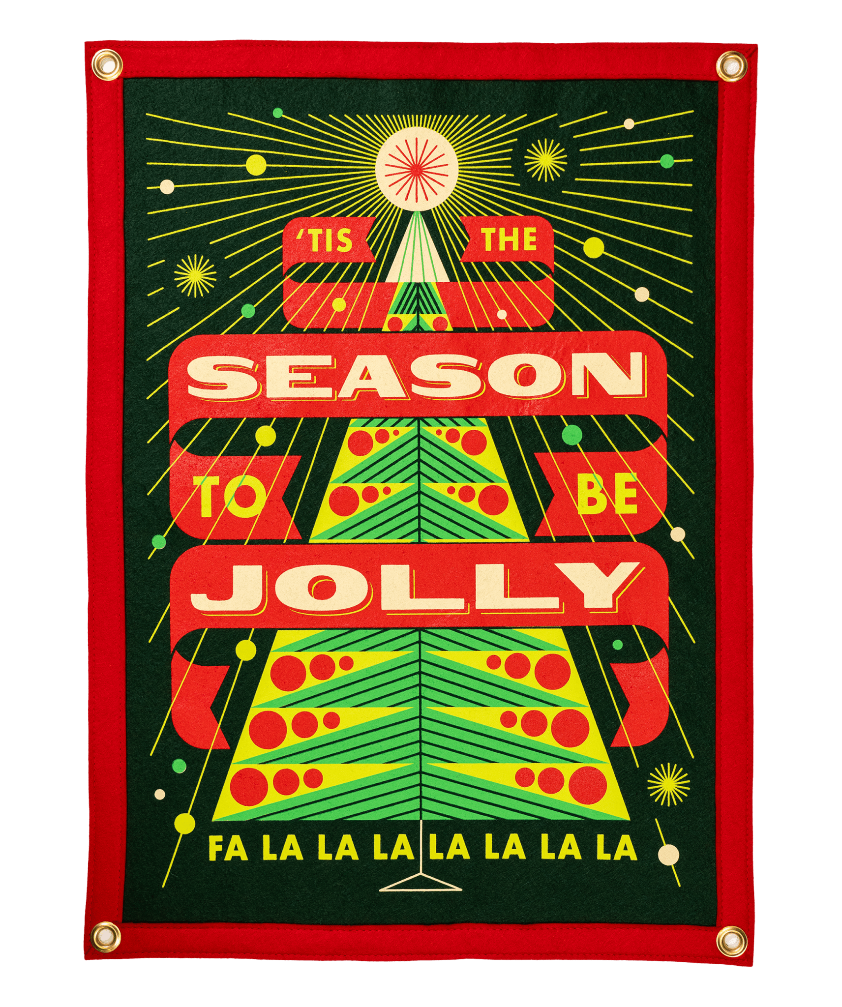 "'Tis the Season To Be Jolly" Camp Flag (Limited Quantity!) - Wander Together Outfitters