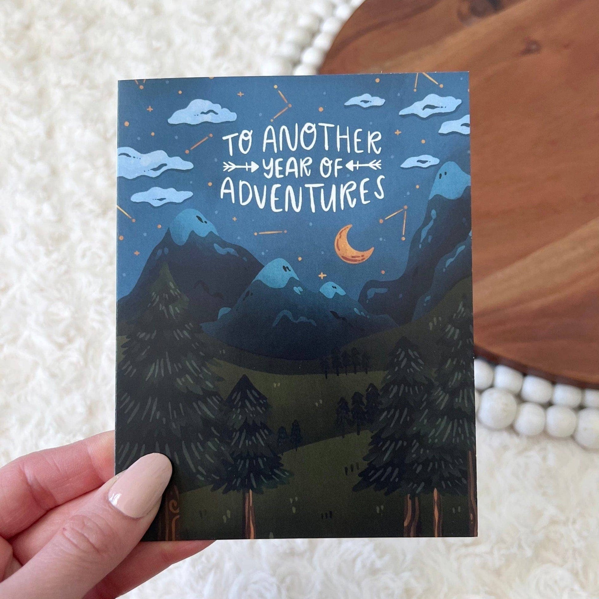 "To Another Year Of Adventures" Greeting Card - Wander Together Outfitters