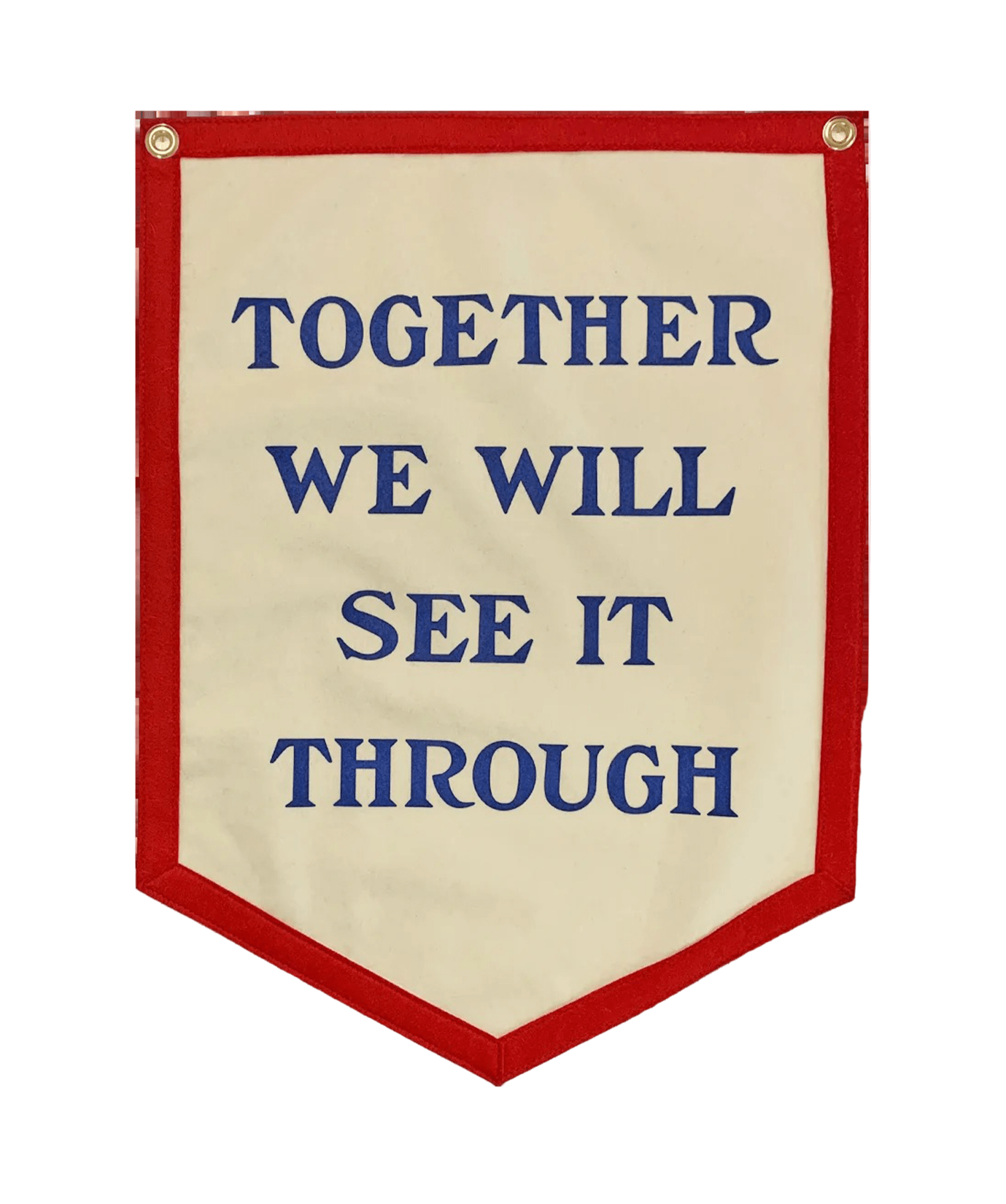 “Together We Will See It Through” Camp Flag - Wander Together Outfitters