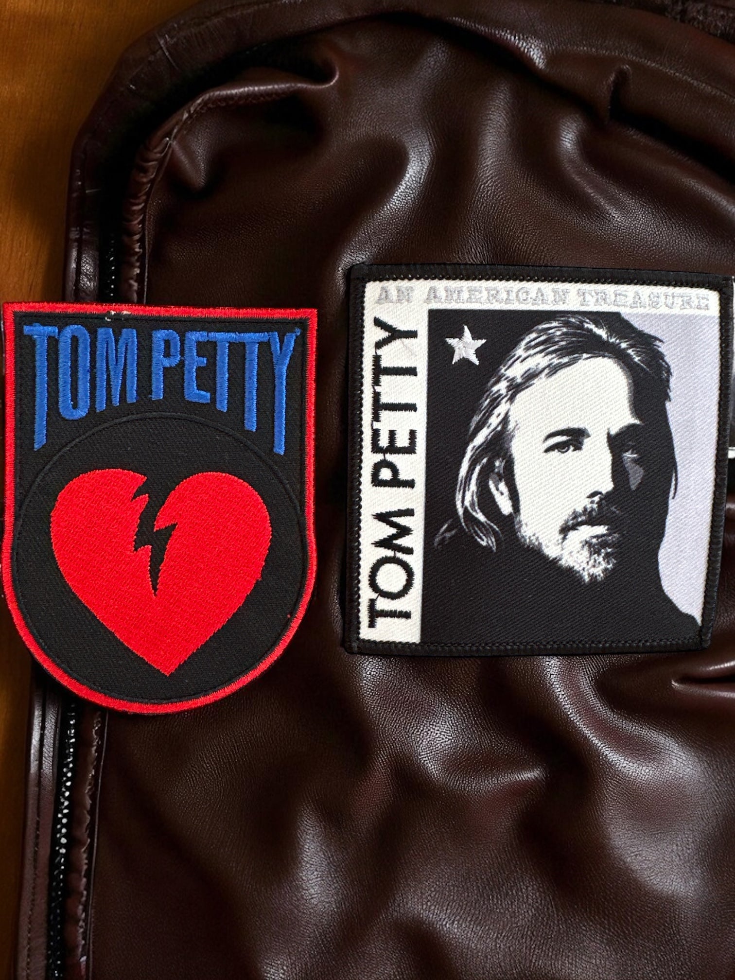 “Tom Petty and the Heartbreakers” Iron On Patches (Variety) - Wander Together Outfitters