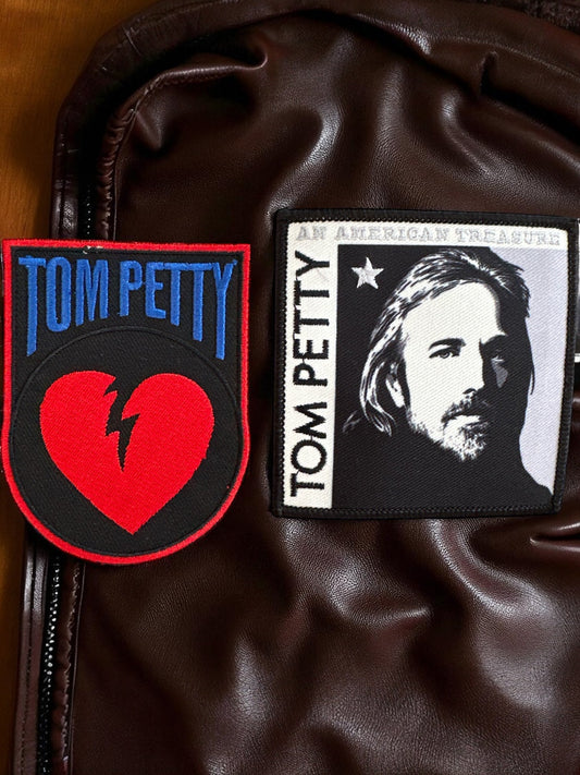 “Tom Petty and the Heartbreakers” Iron On Patches (Variety) - Wander Together Outfitters