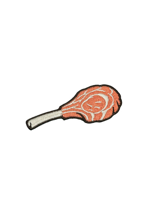 Tomahawk Steak Embroidered Patch - Wander Together Outfitters