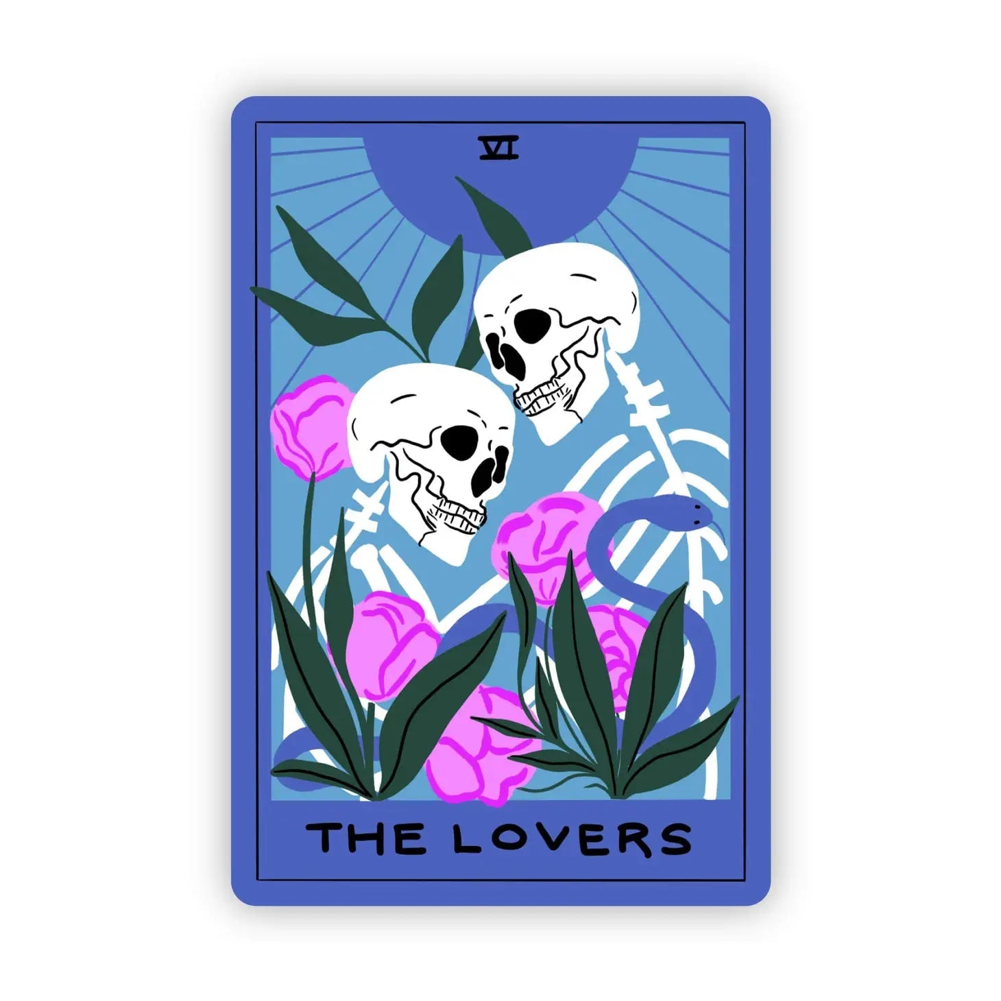 Traditional Tarot Card Vinyl Stickers Collection - Wander Together Outfitters