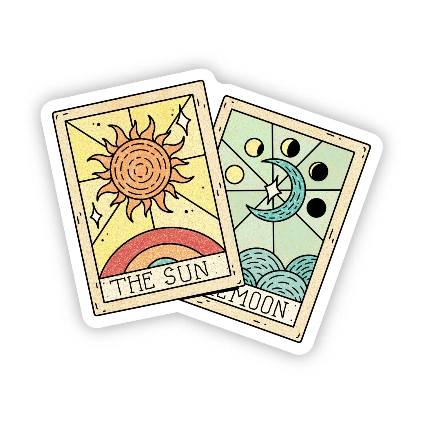 Traditional Tarot Card Vinyl Stickers Collection - Wander Together Outfitters