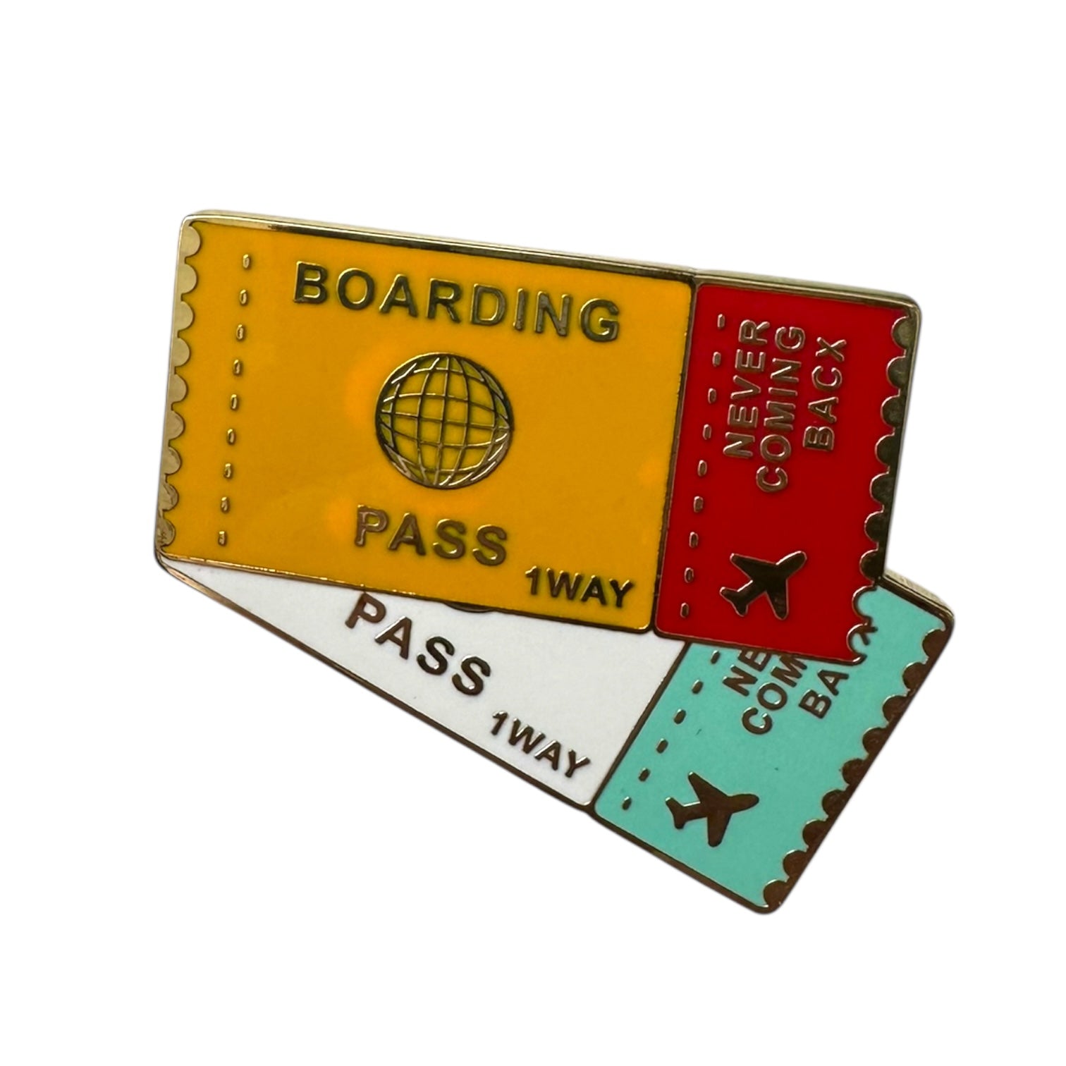 Travel Themed Enamel Pins (Various) - Wander Together Outfitters