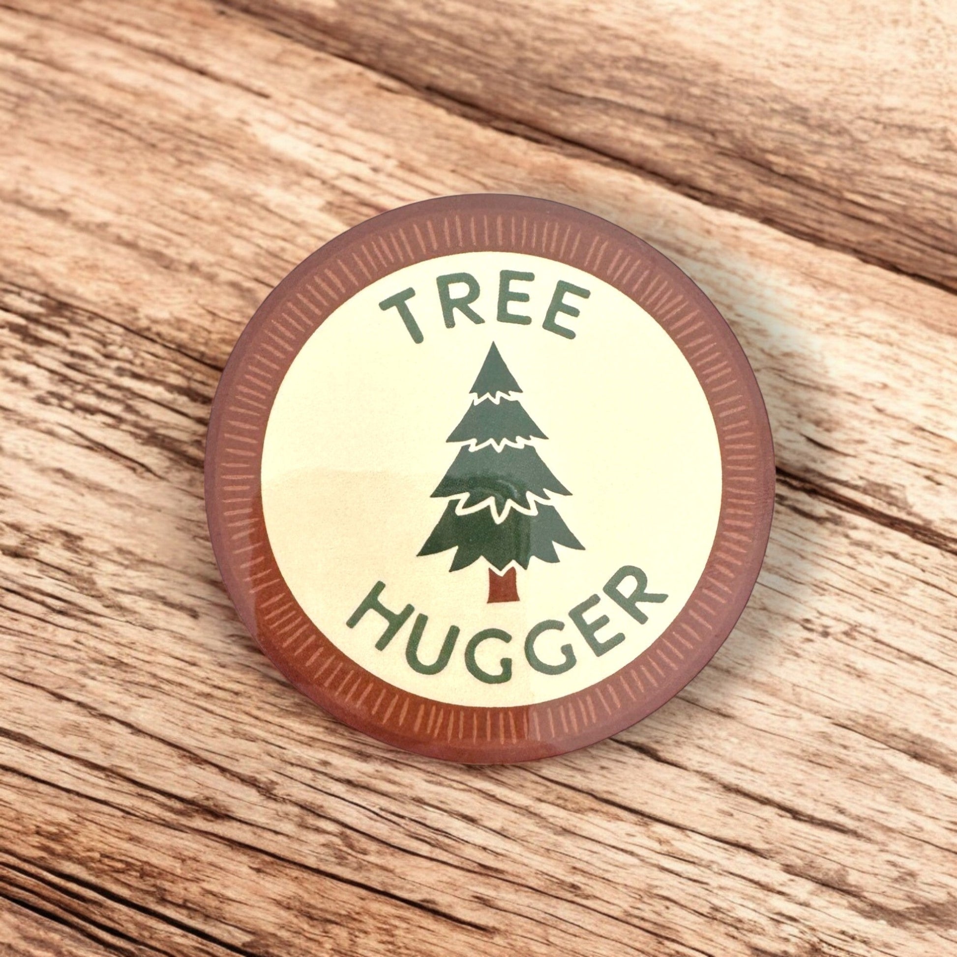 "Tree Hugger" Vinyl Sticker - Wander Together Outfitters