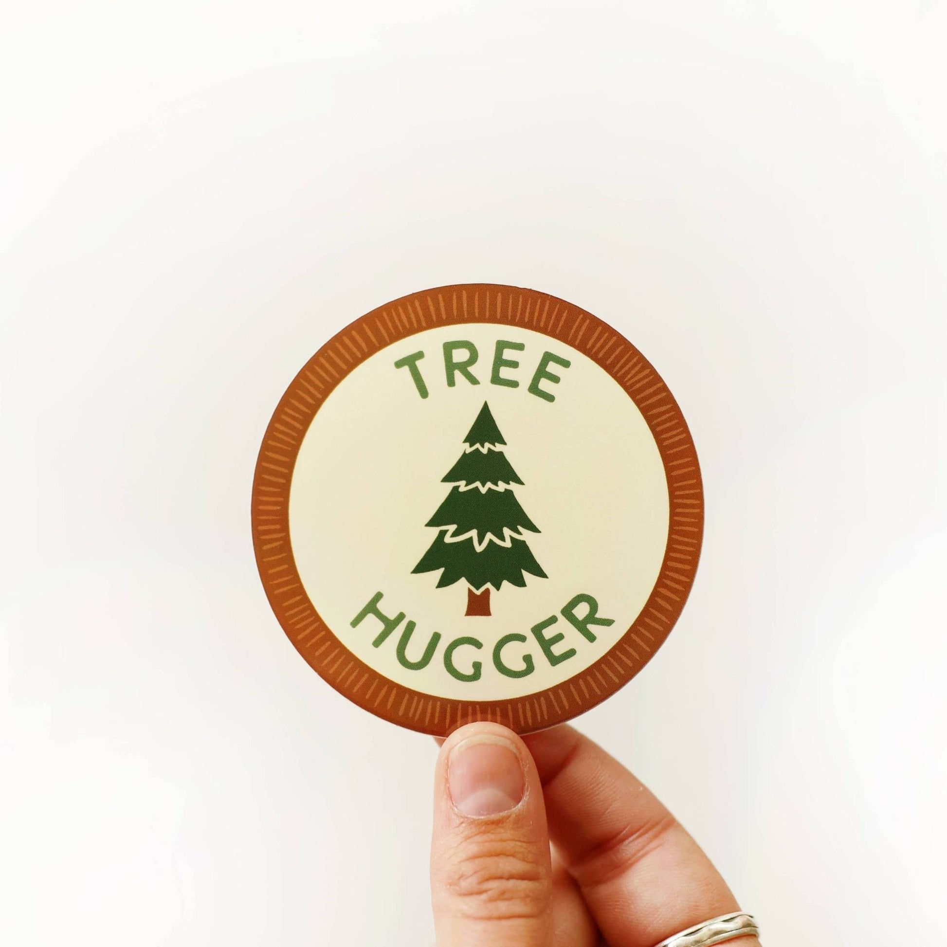"Tree Hugger" Vinyl Sticker - Wander Together Outfitters