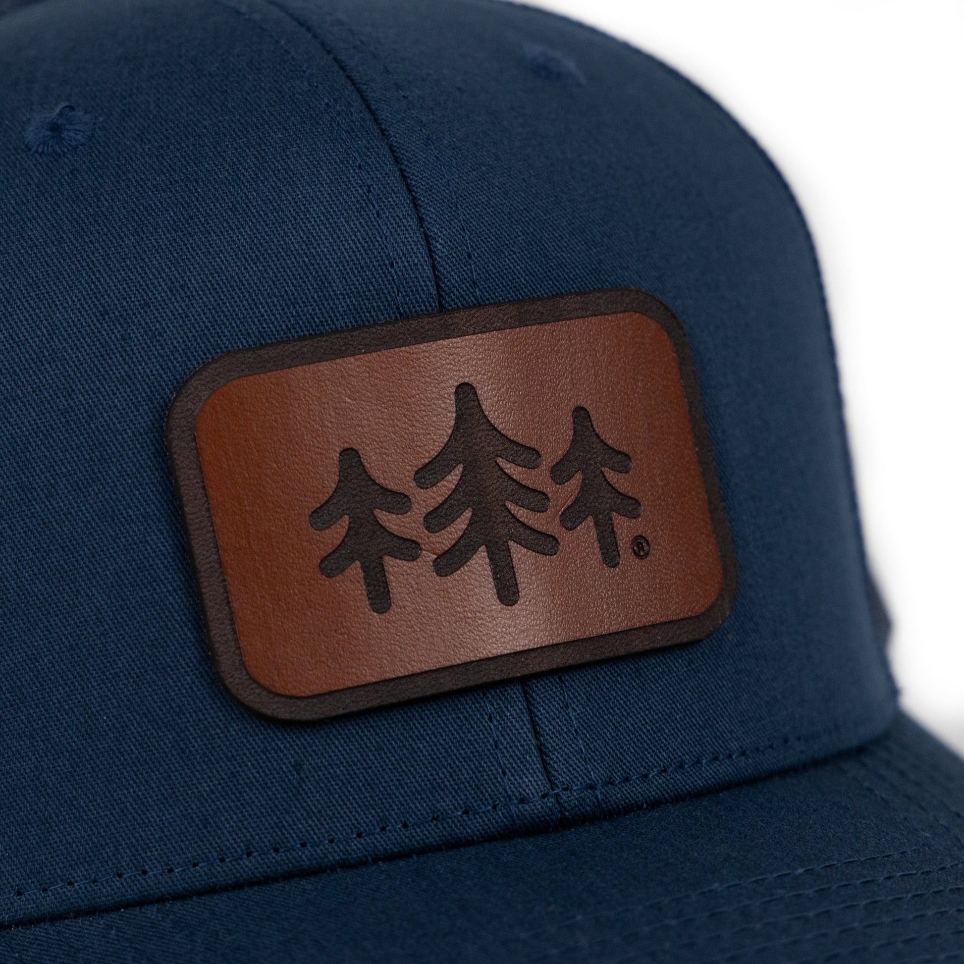 TriPine Leather Patch Trucker Hat - Wander Together Outfitters