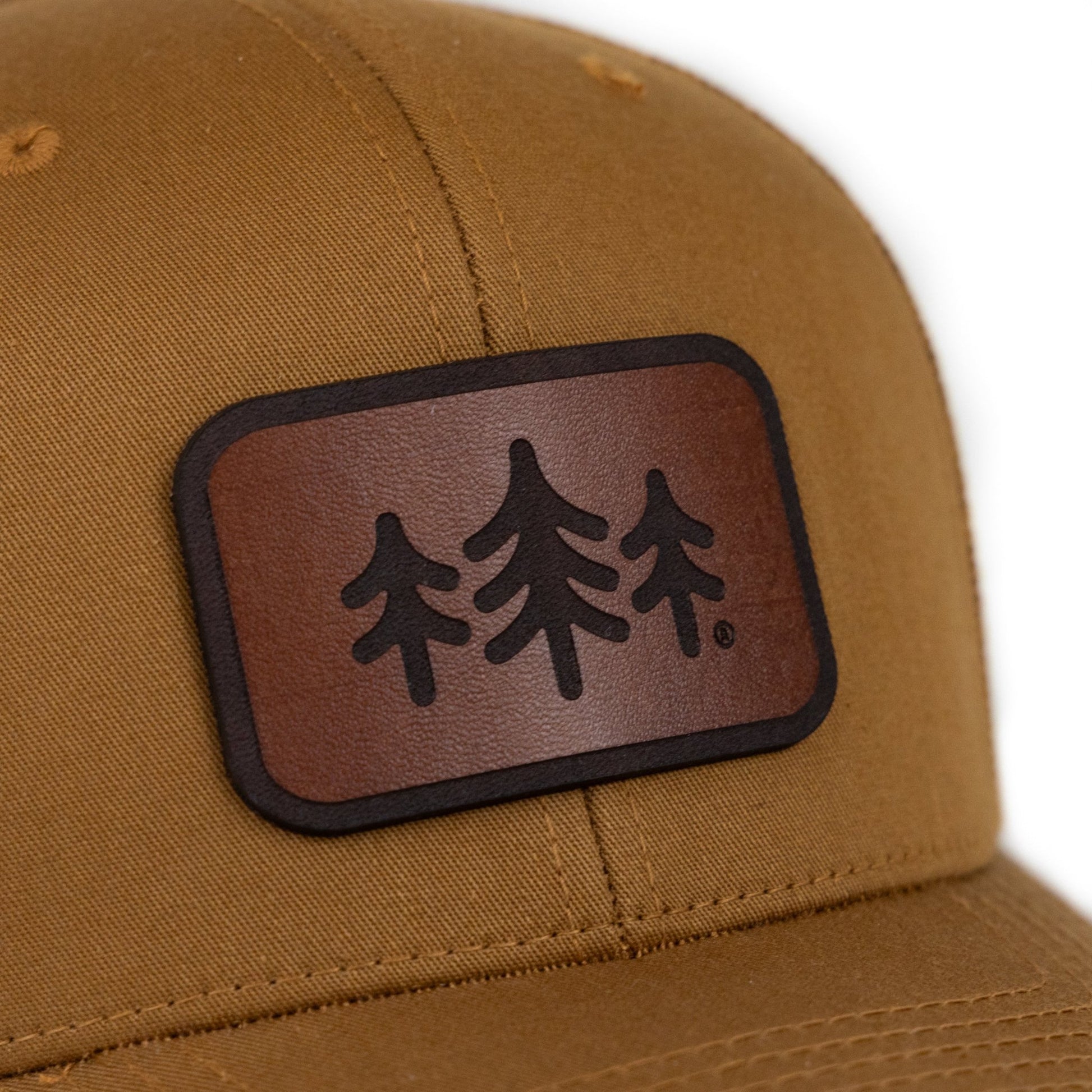 TriPine Leather Patch Trucker Hat - Wander Together Outfitters