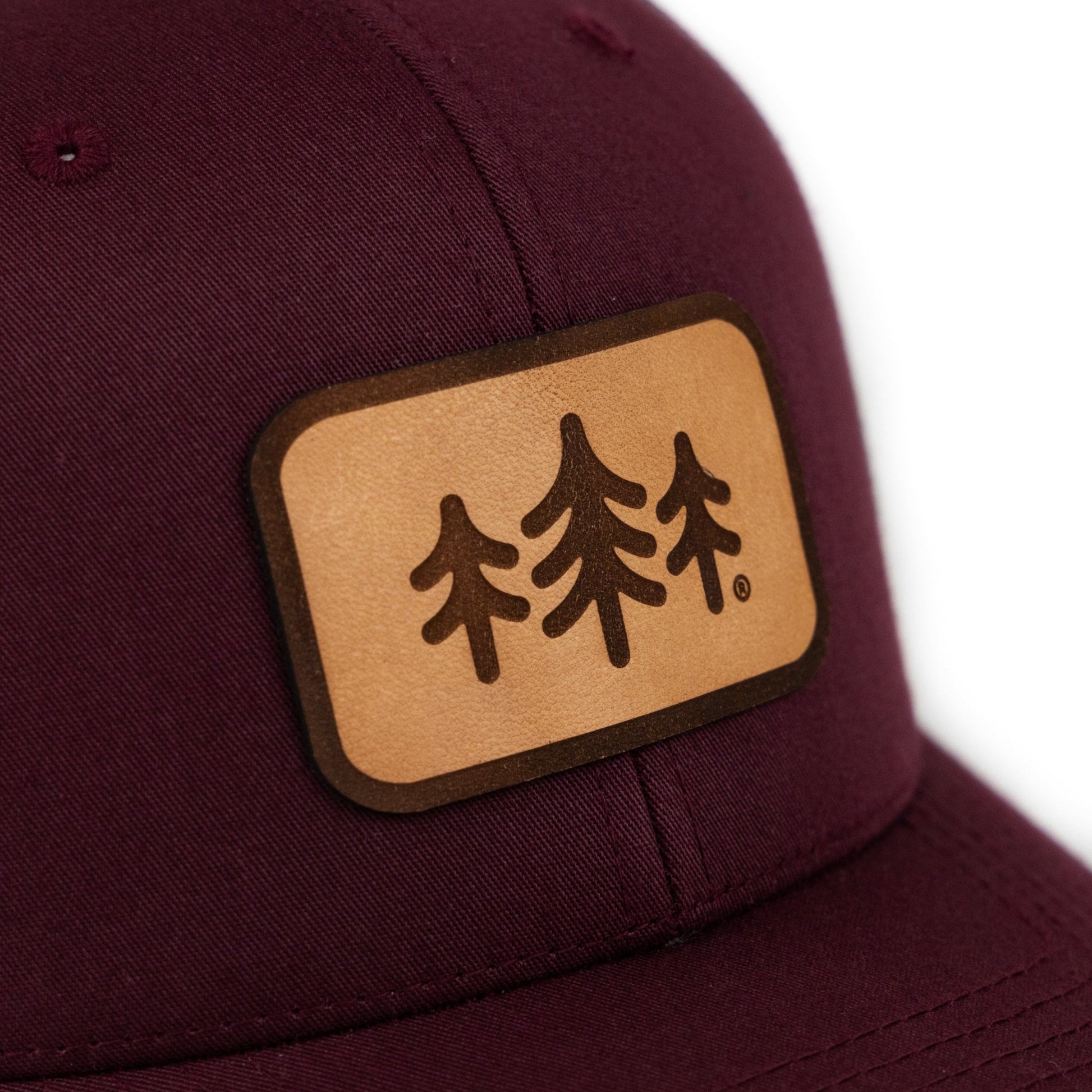 TriPine Leather Patch Trucker Hat - Wander Together Outfitters