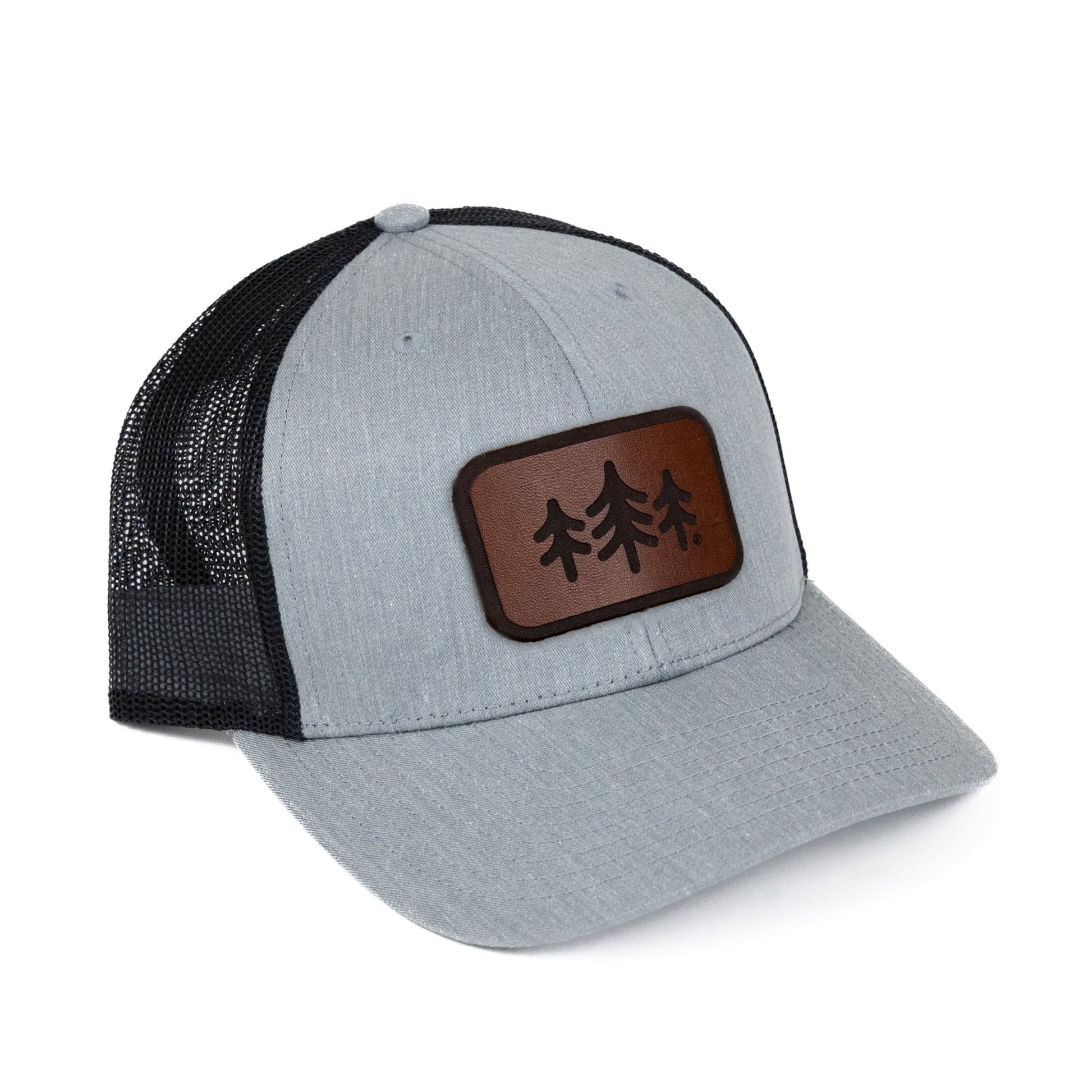 TriPine Leather Patch Trucker Hat - Wander Together Outfitters
