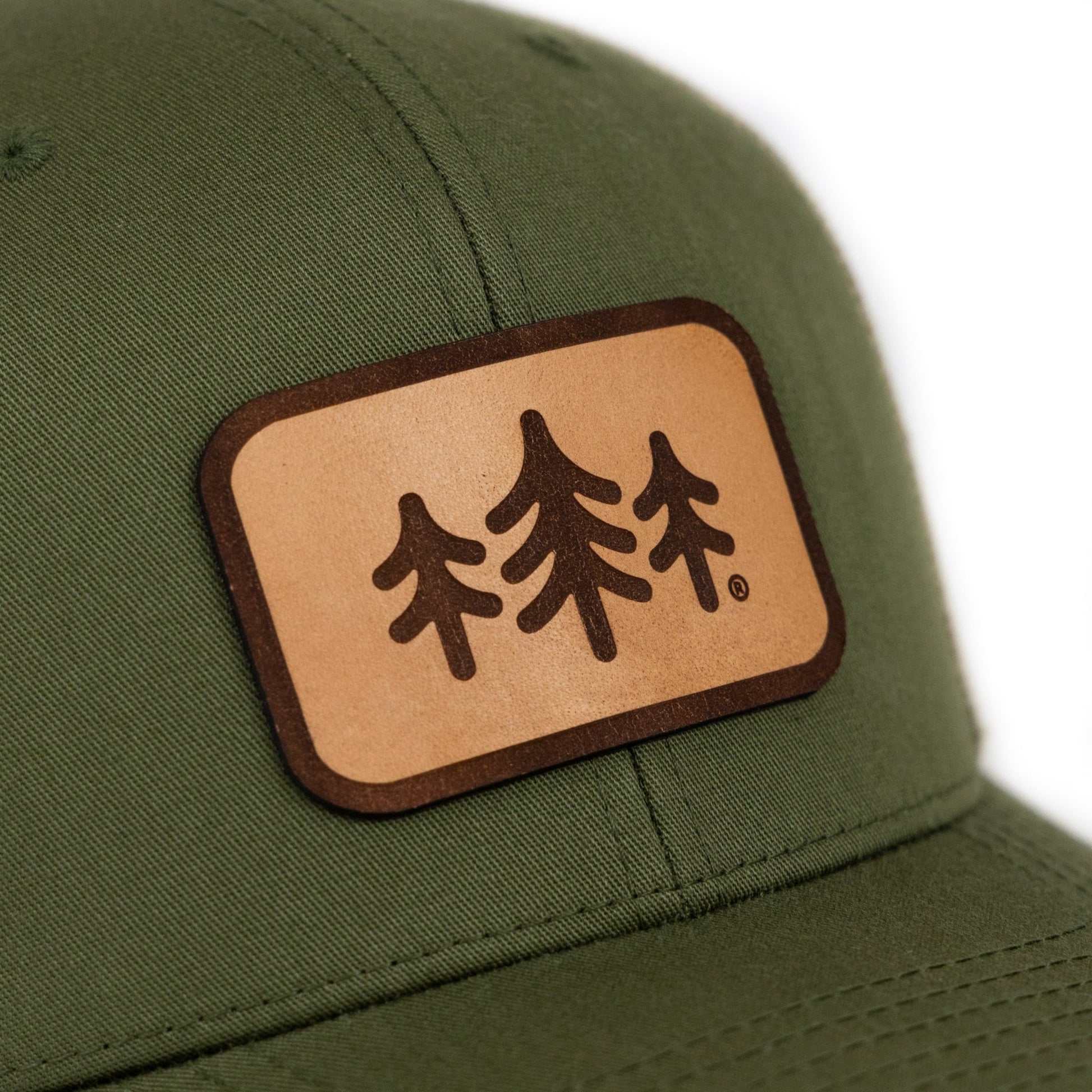TriPine Leather Patch Trucker Hat - Wander Together Outfitters