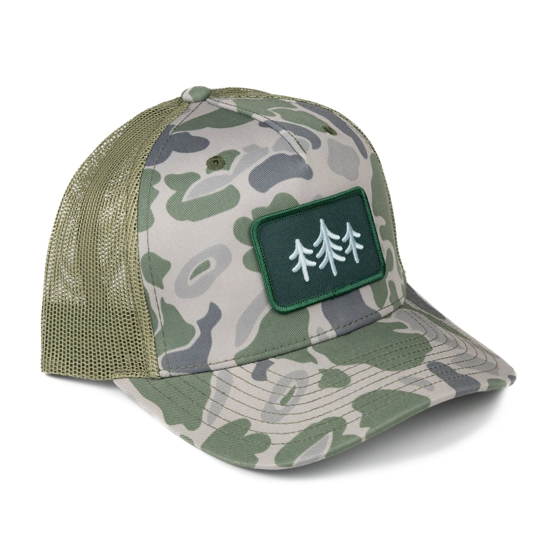 TriPine Patch Trucker Hat - Wander Together Outfitters