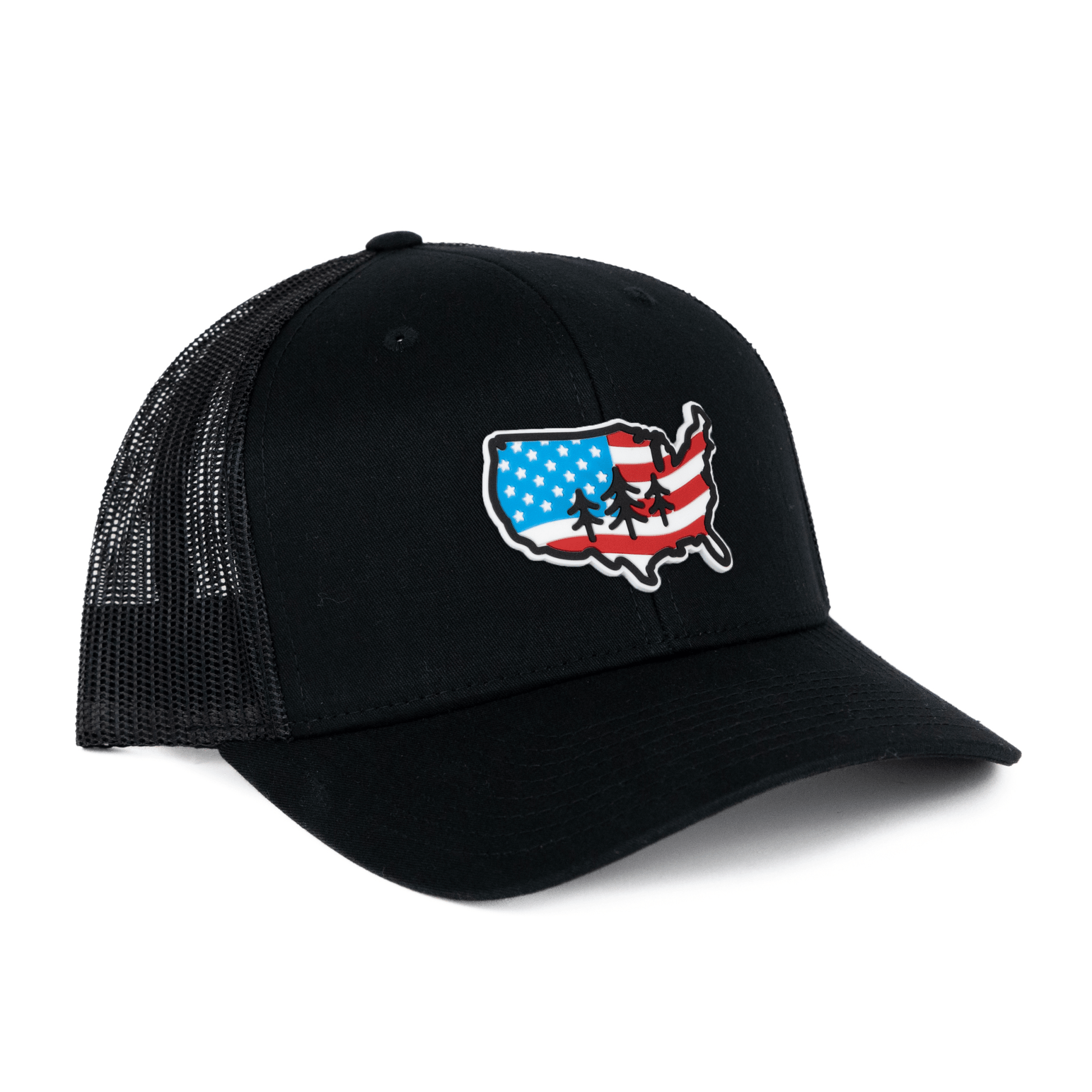 TriPine US Flag Trucker Hat - Wander Together Outfitters