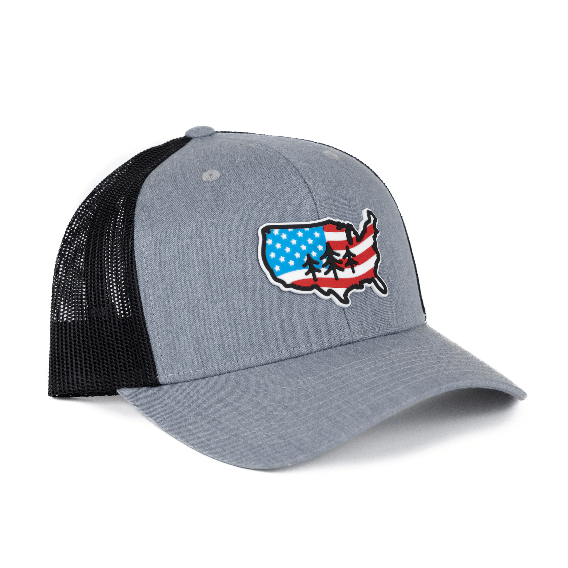 TriPine US Flag Trucker Hat - Wander Together Outfitters