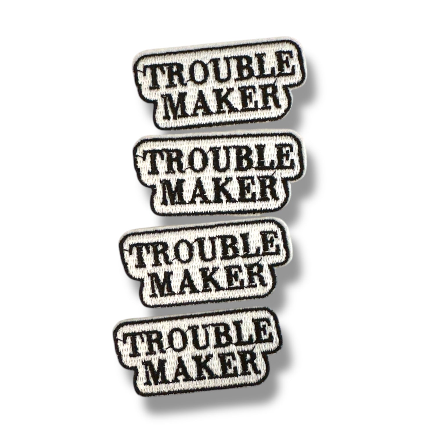 “Troublemaker” Small Iron On Patch - Wander Together Outfitters