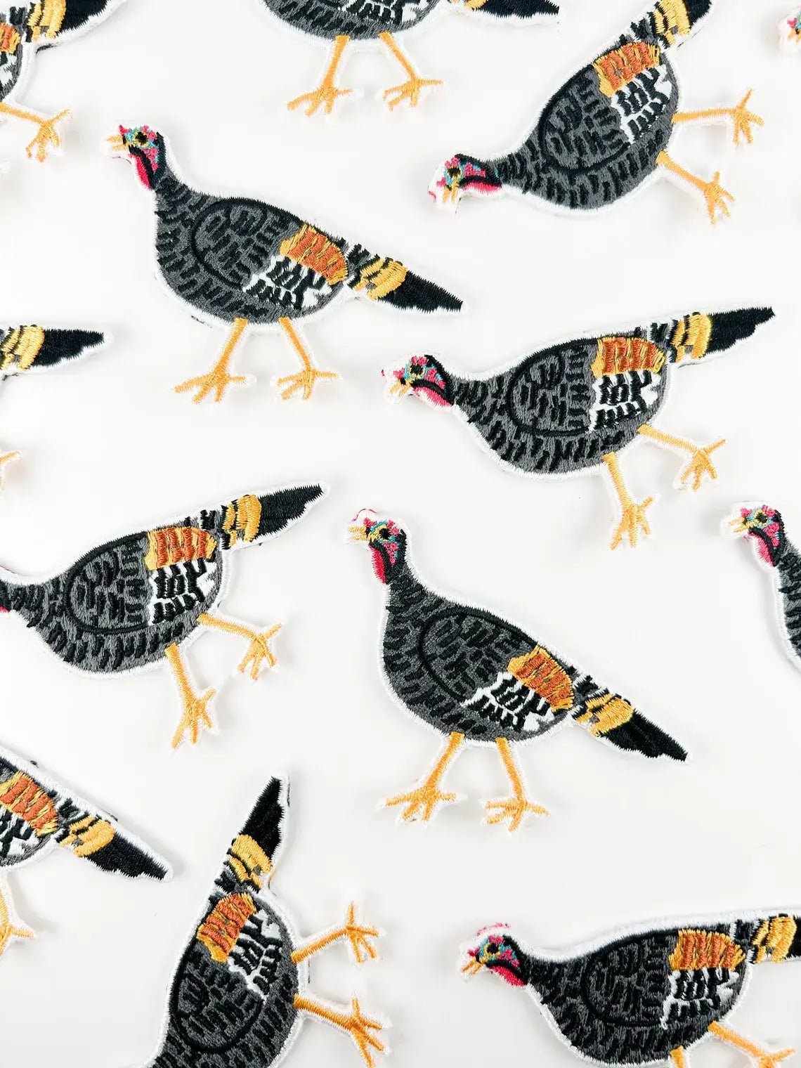 Turkey Iron - On Embroidered Patches - Wander Together Outfitters