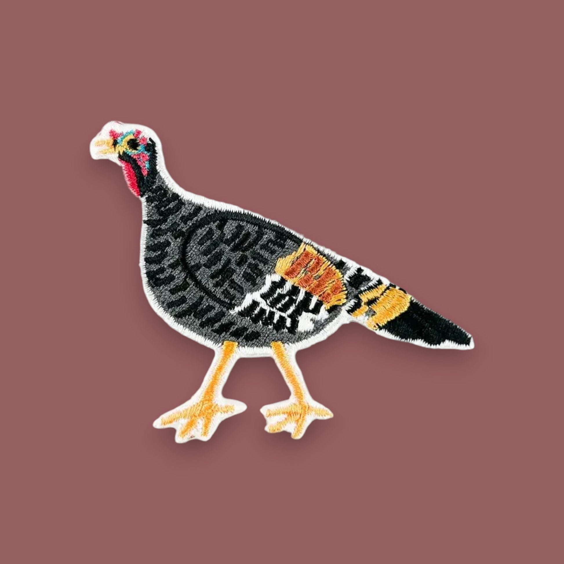 Turkey Iron - On Embroidered Patches - Wander Together Outfitters