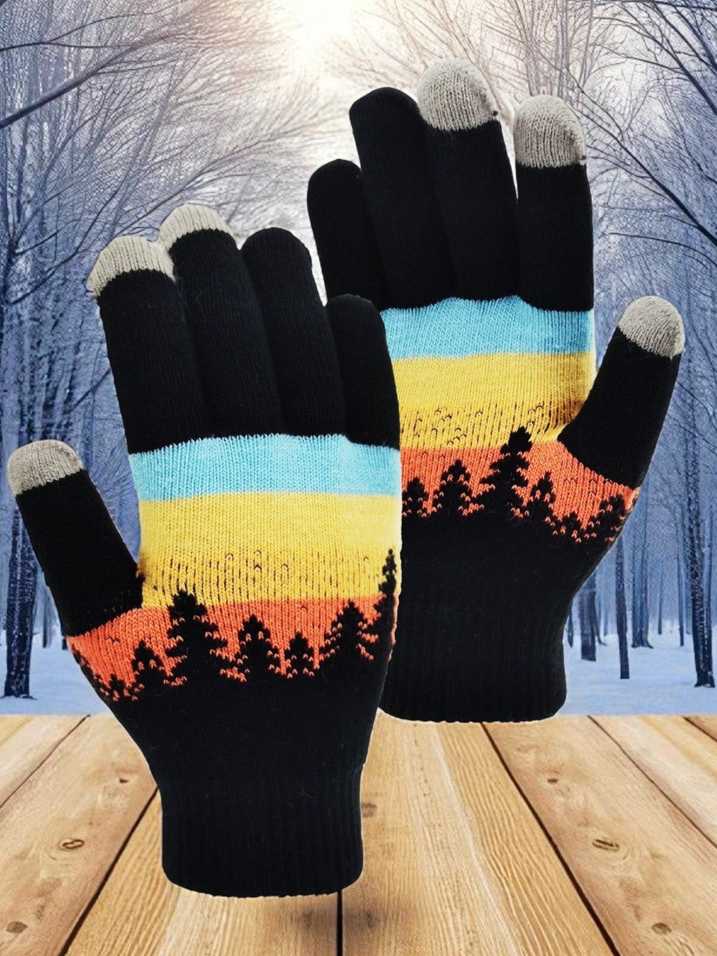Twilight Forest Knit Gloves - Wander Together Outfitters