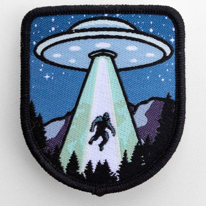 UFO Bigfoot Conspiracy Woven Patch - Wander Together Outfitters