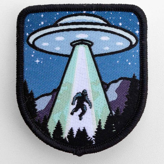 UFO Bigfoot Conspiracy Woven Patch - Wander Together Outfitters