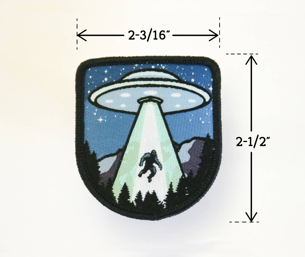 UFO Bigfoot Conspiracy Woven Patch - Wander Together Outfitters