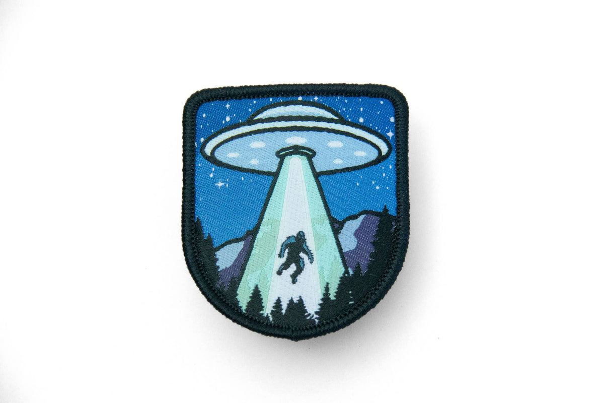 UFO Bigfoot Conspiracy Woven Patch - Wander Together Outfitters