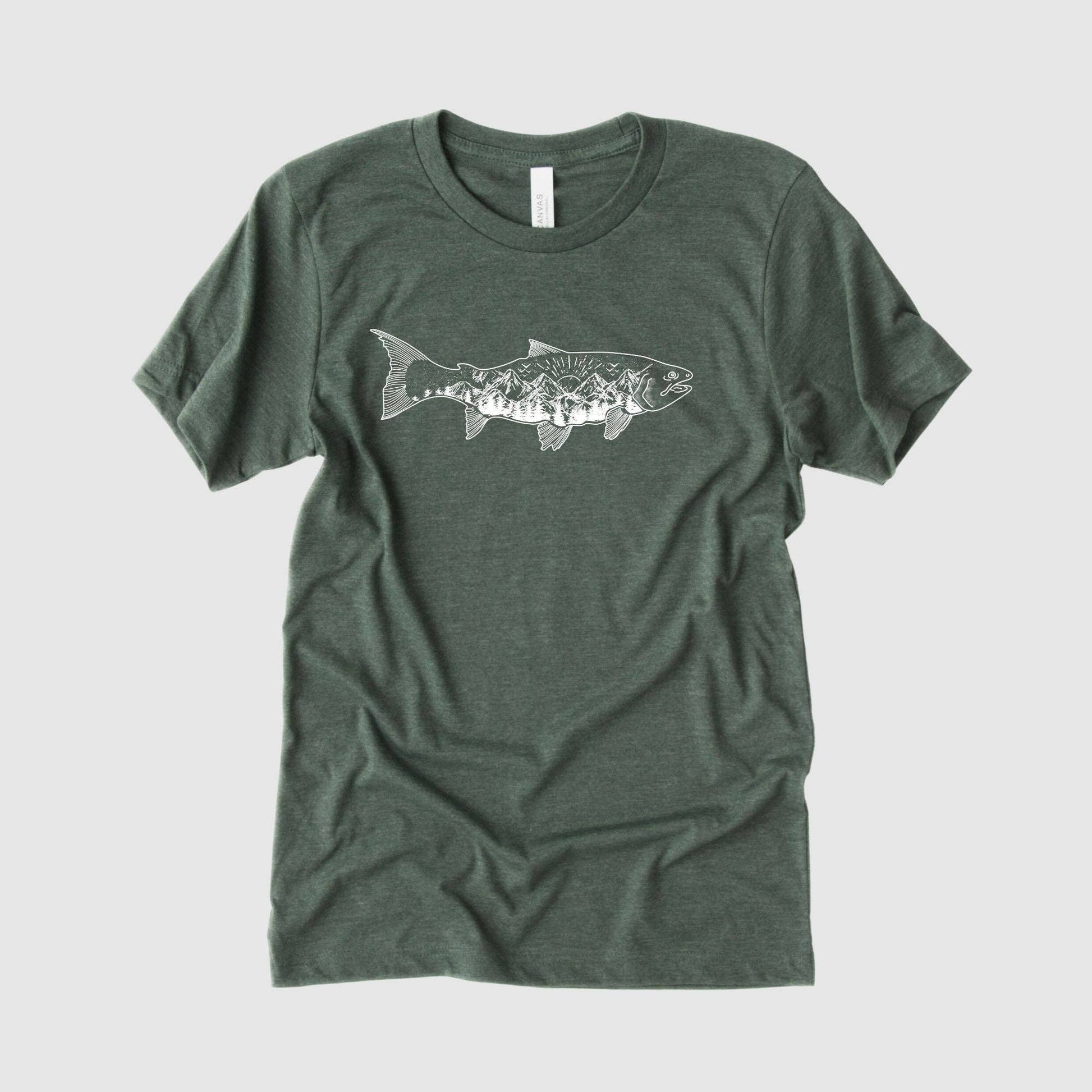 Unisex Fishing T-Shirt (CLEARANCE) - Wander Together Outfitters