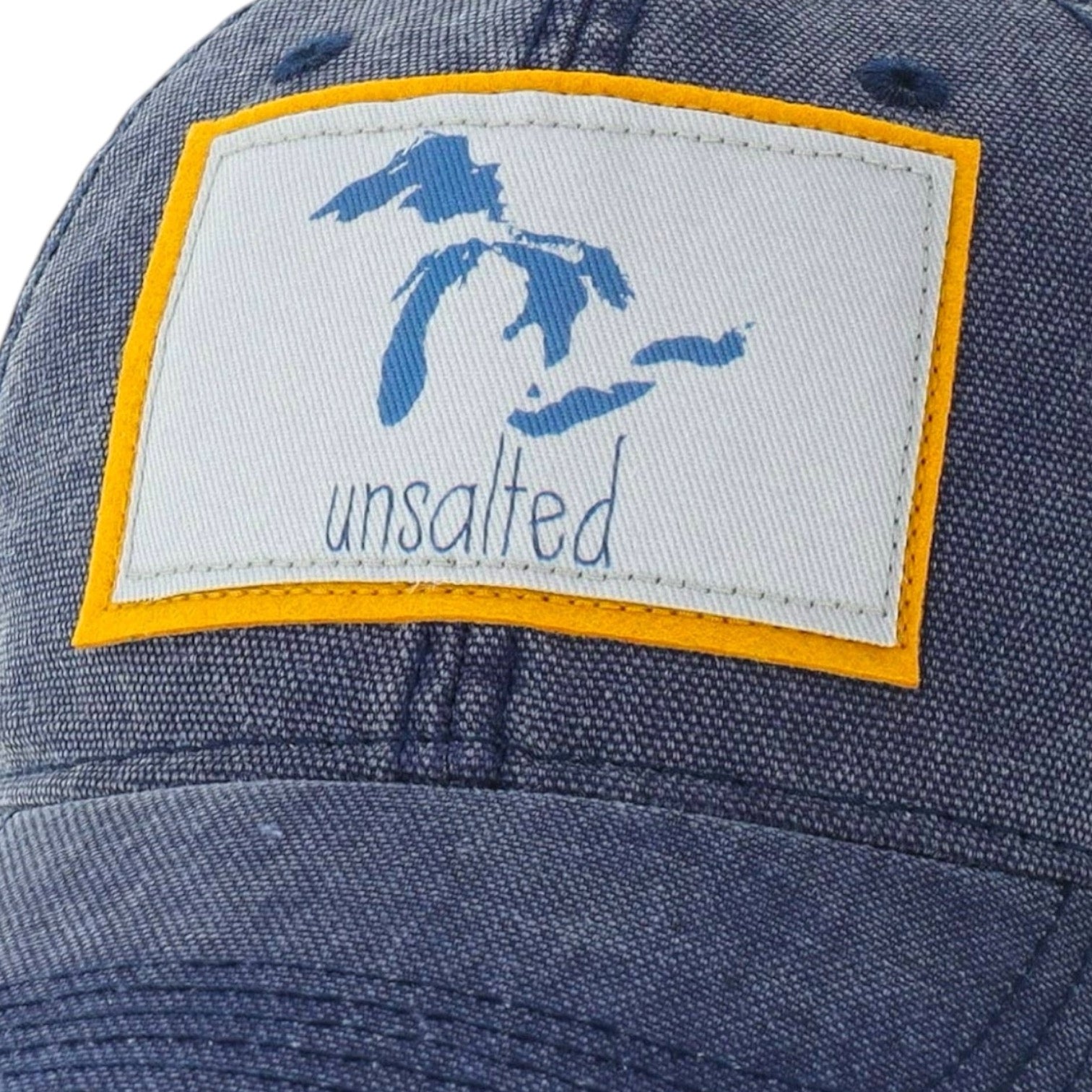 “Unsalted” Great Lakes Dashboard Hat in Navy - Wander Together Outfitters