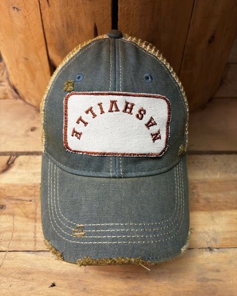Upside Down Your Town or Team Custom Hat - Wander Together Outfitters