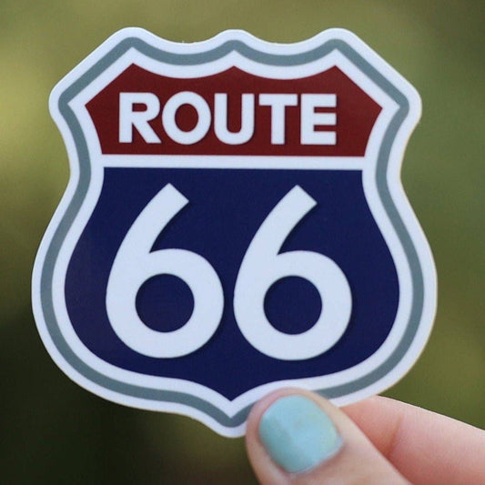 U.S. Route 66 Vinyl Sticker - Wander Together Outfitters