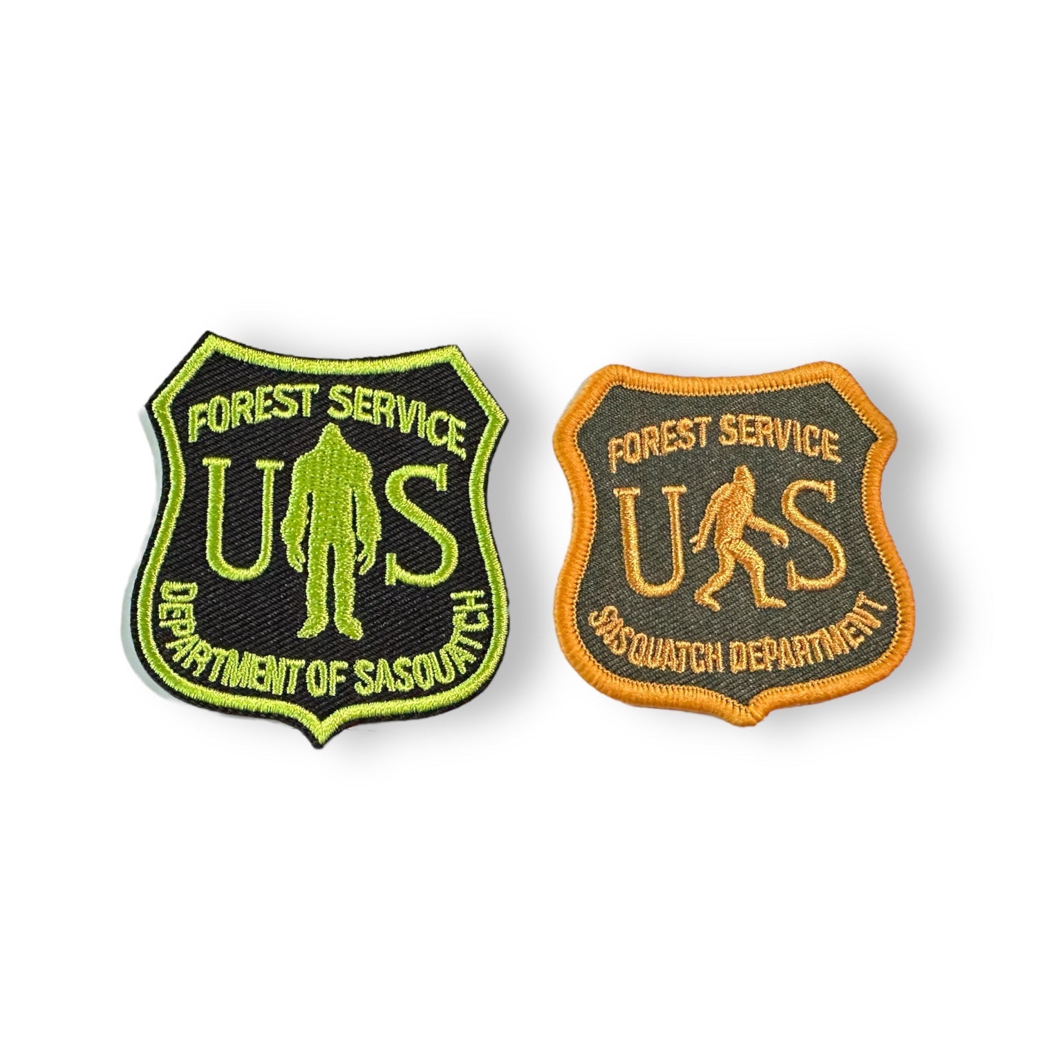 "US Sasquatch Department" or "US Forest Service" Patch - Wander Together Outfitters
