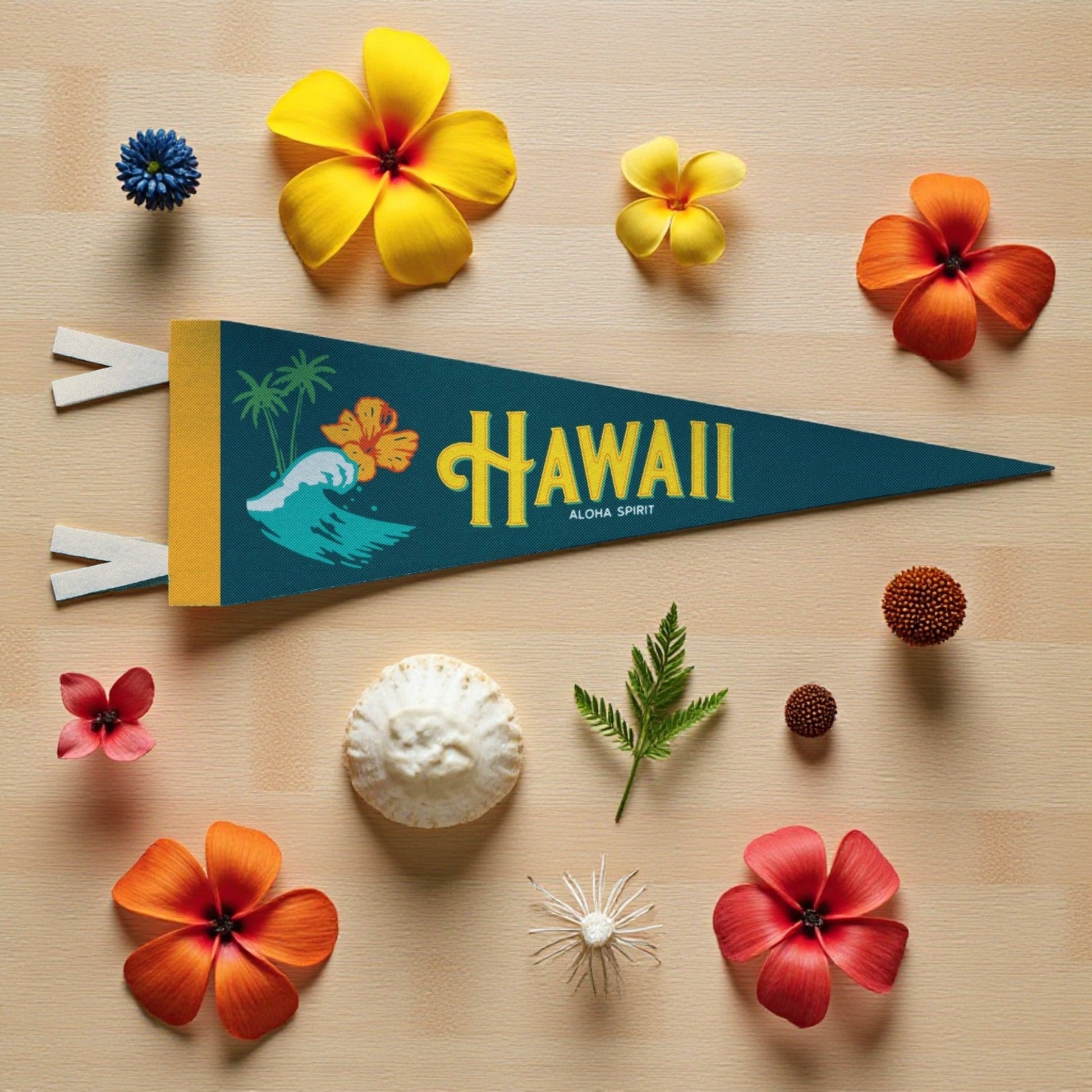 US States Felt Mini Pennant Collection  Hawaii (Various) - Wander Together Outfitters