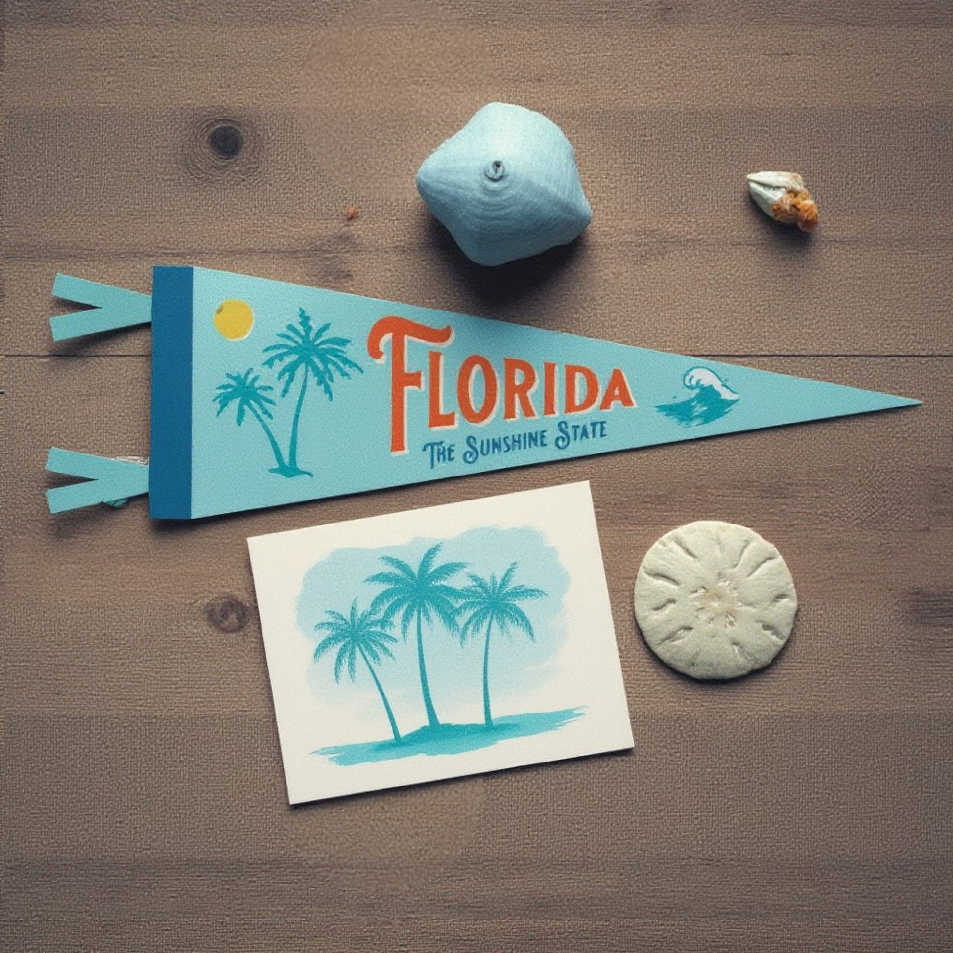 US States Felt Mini Pennant Collection Florida- Wander Together Outfitters