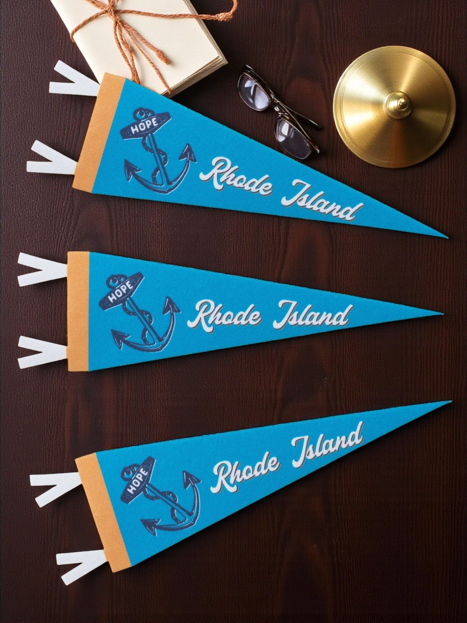 US States Felt Mini Pennant Collection  Rhode Island (Various) - Wander Together Outfitters