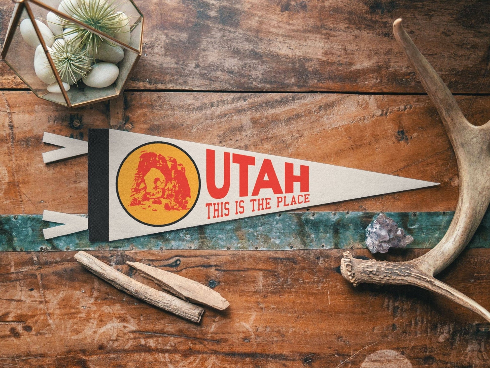 US States Felt Mini Pennant Collection (Various) - Wander Together Outfitters
