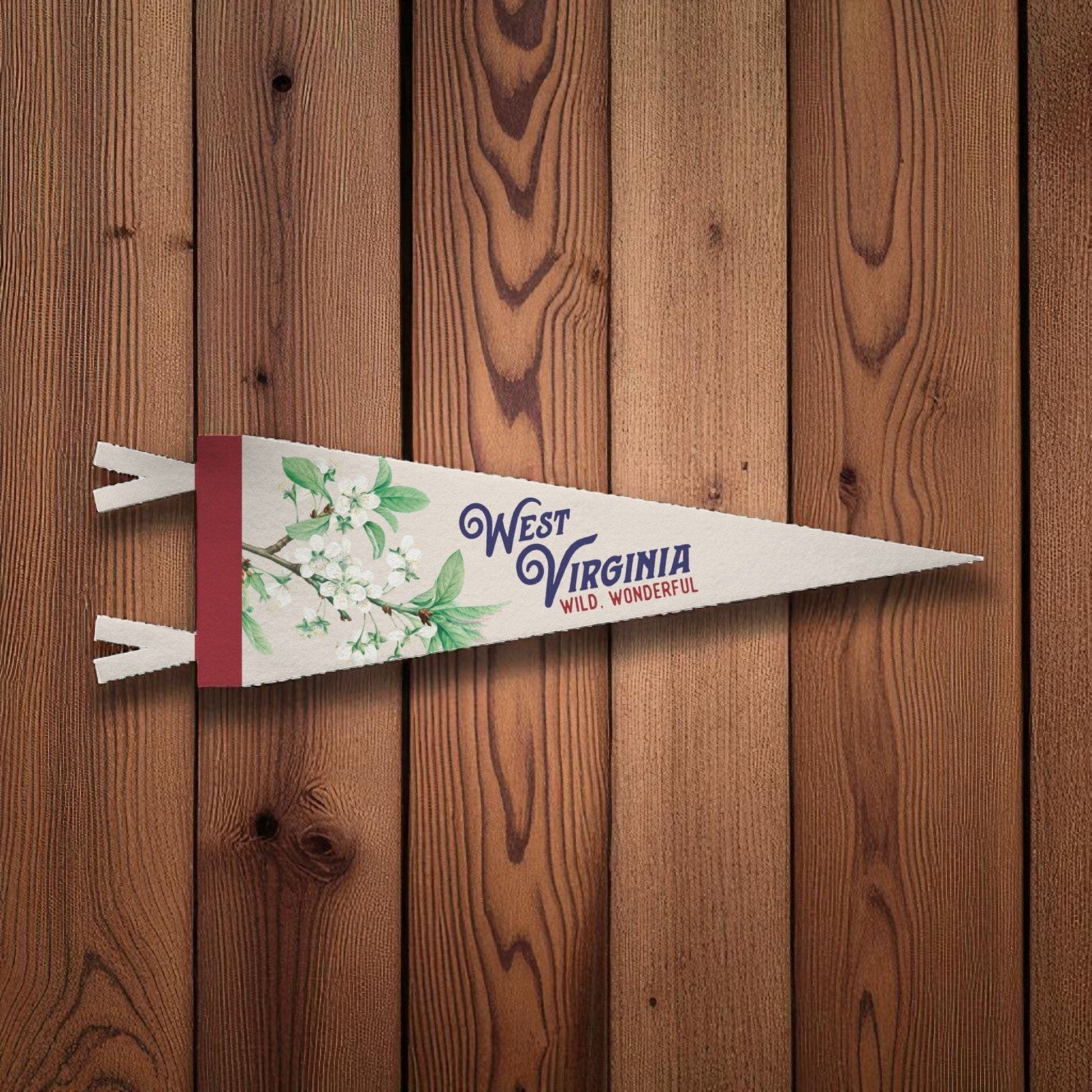 US States Felt Mini Pennant Collection  West Virginia (Various) - Wander Together Outfitters