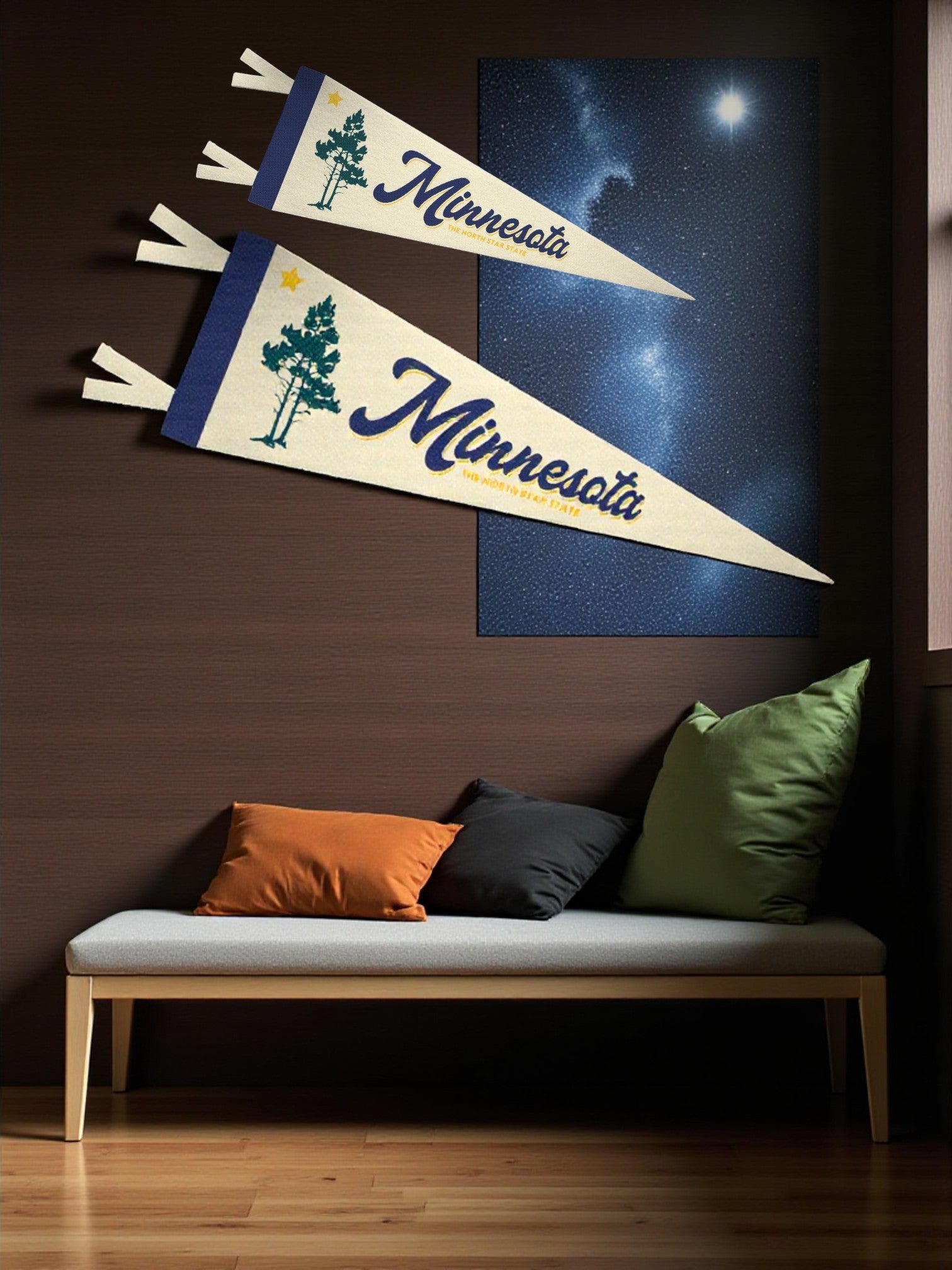 US States Felt Mini Pennant Collection  Minnesota (Various) - Wander Together Outfitters